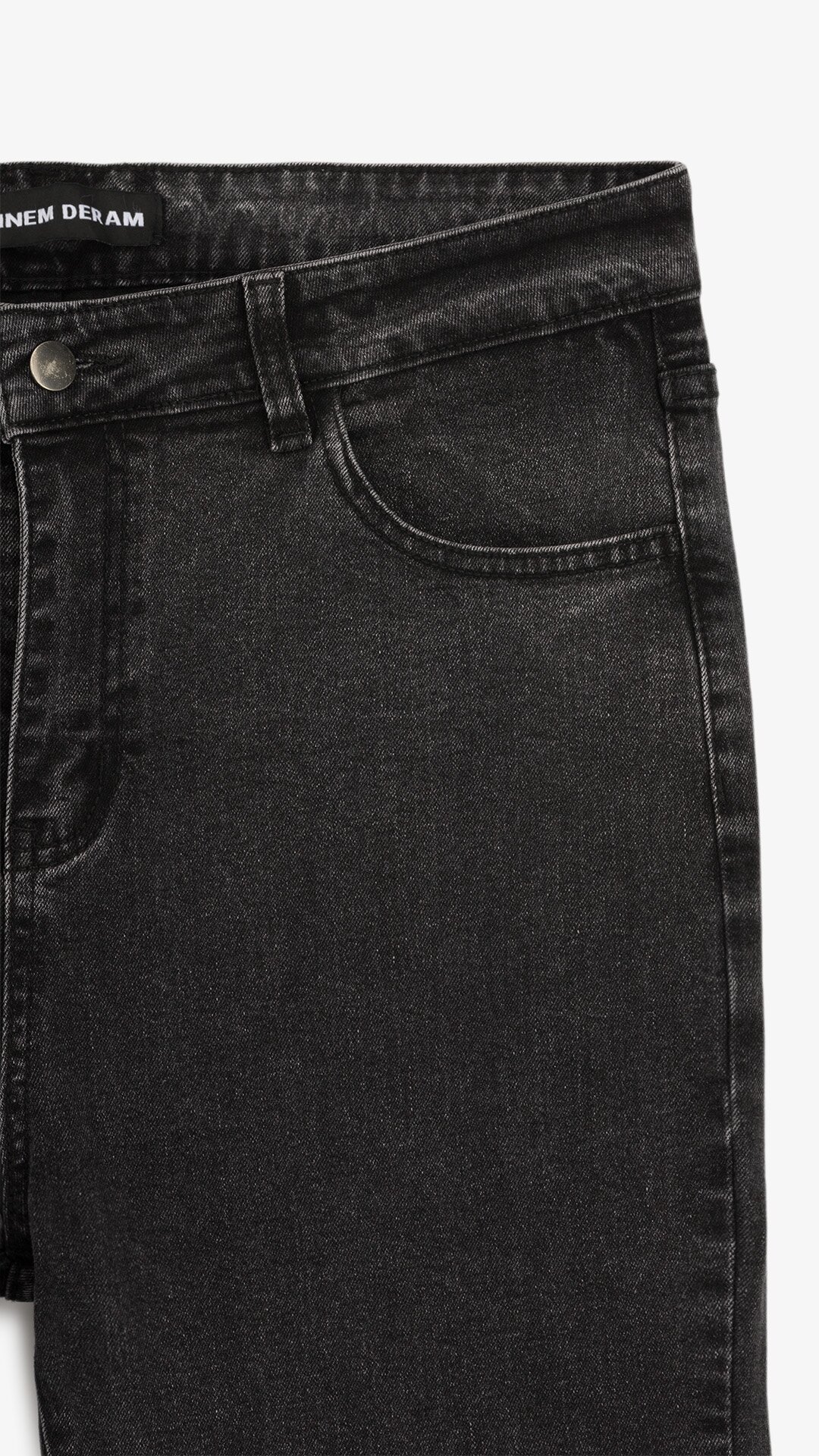 Джинсы Slim Fit мужские  B8908 30 Серый  Фото №1