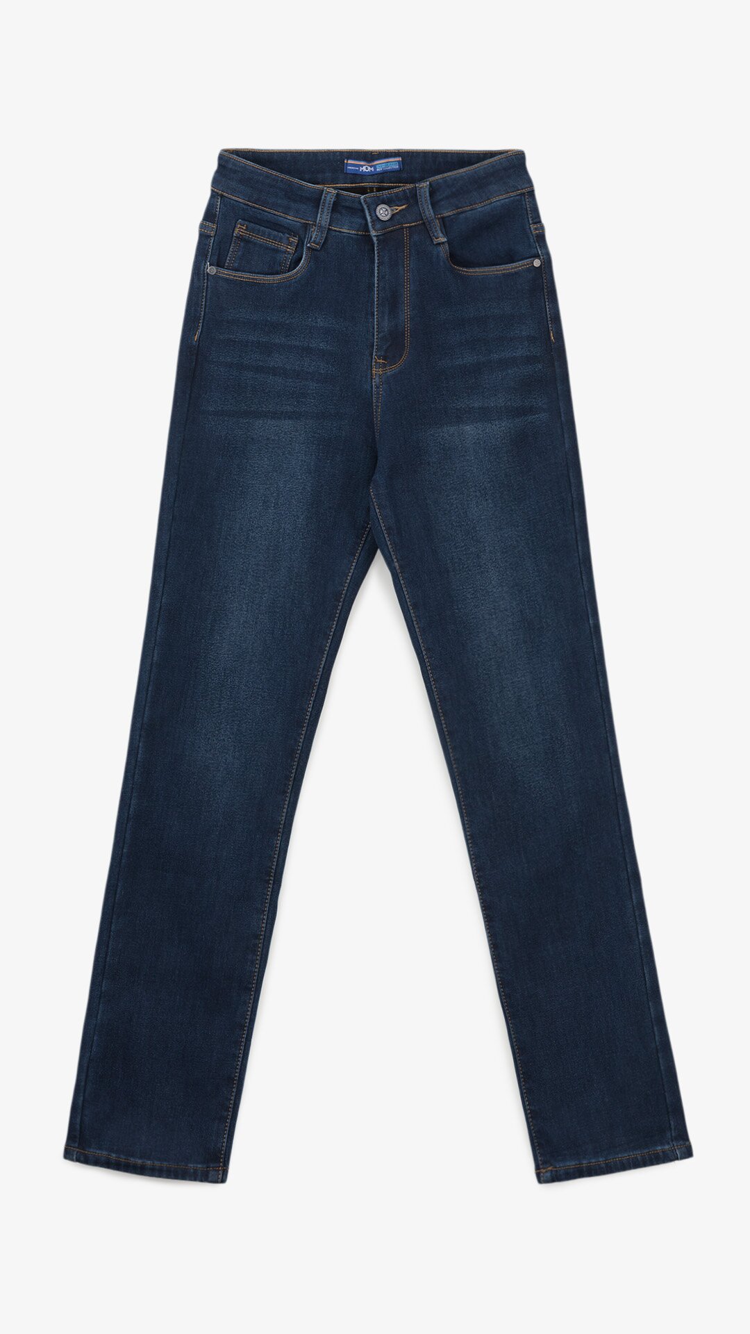 Купити Джинси Slim Fit жіночі Vindasion 4017 25 Синій Артикул: 2000999306082 Фото повноекранне №7