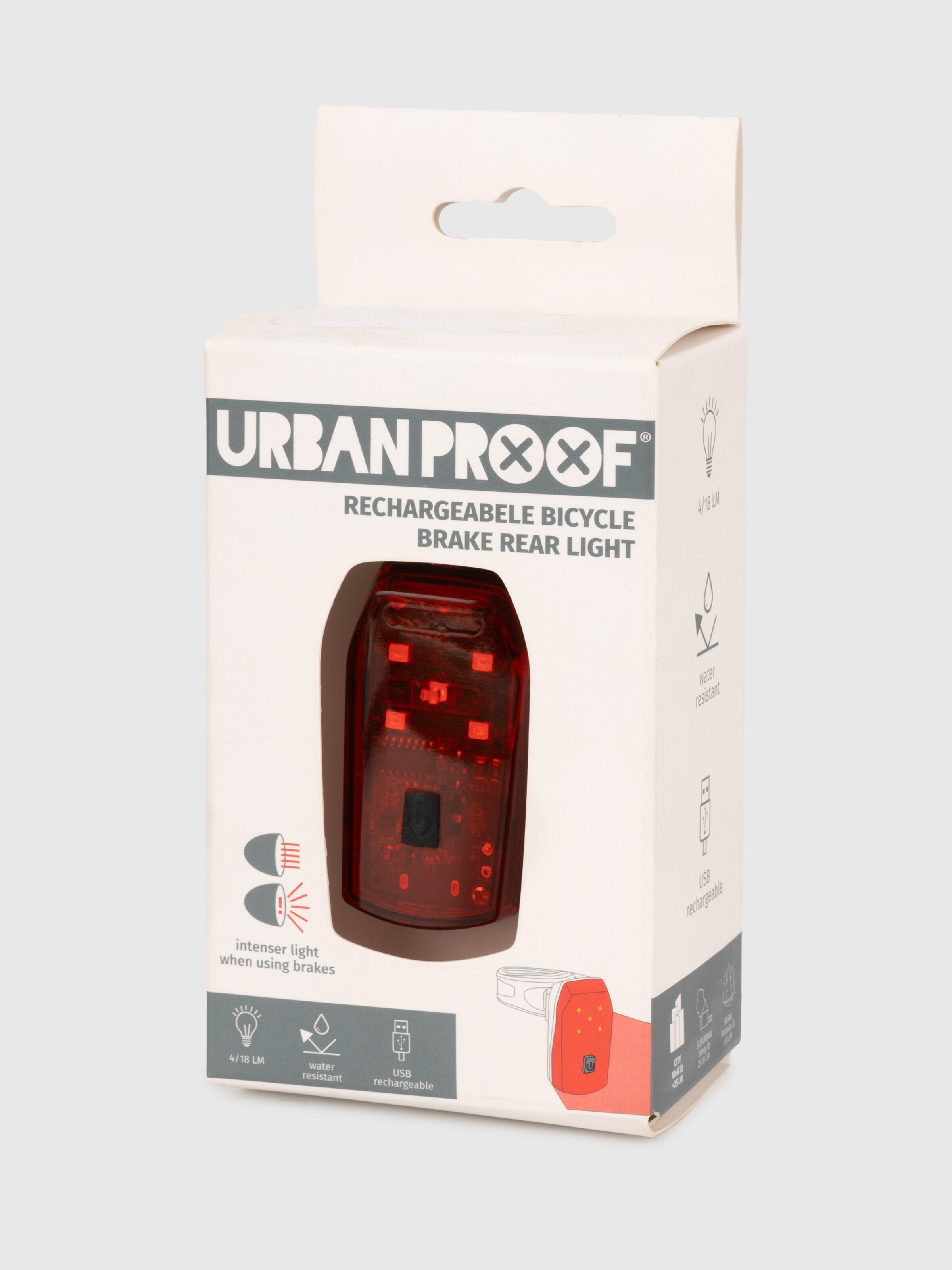 Ліхтар заднього світла для велосипеда Urban Proof 400673UP Різнокольоровий (2000990590862)  Фото №6