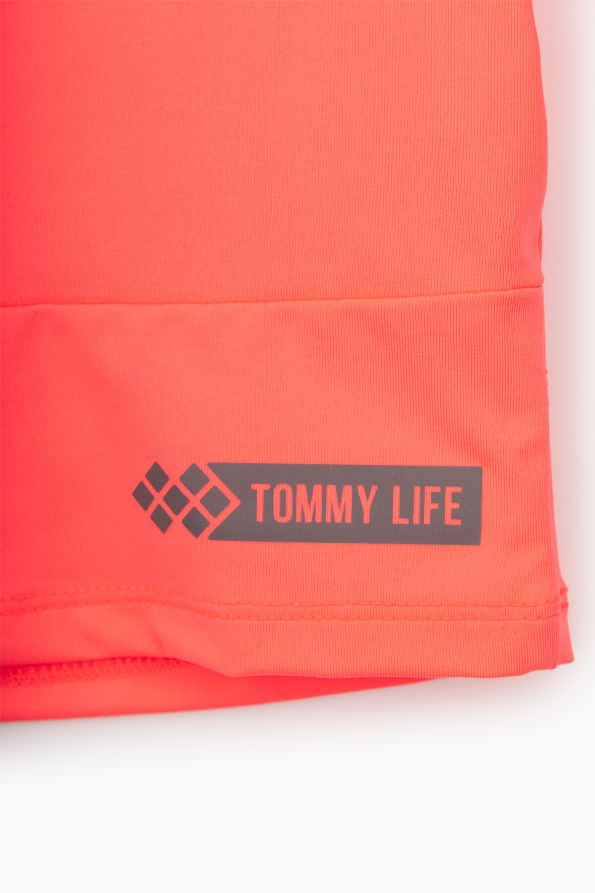 Футболка фитнес однотонная Tommy life 97265 S Розовый (2000989754695A)  Фото №11