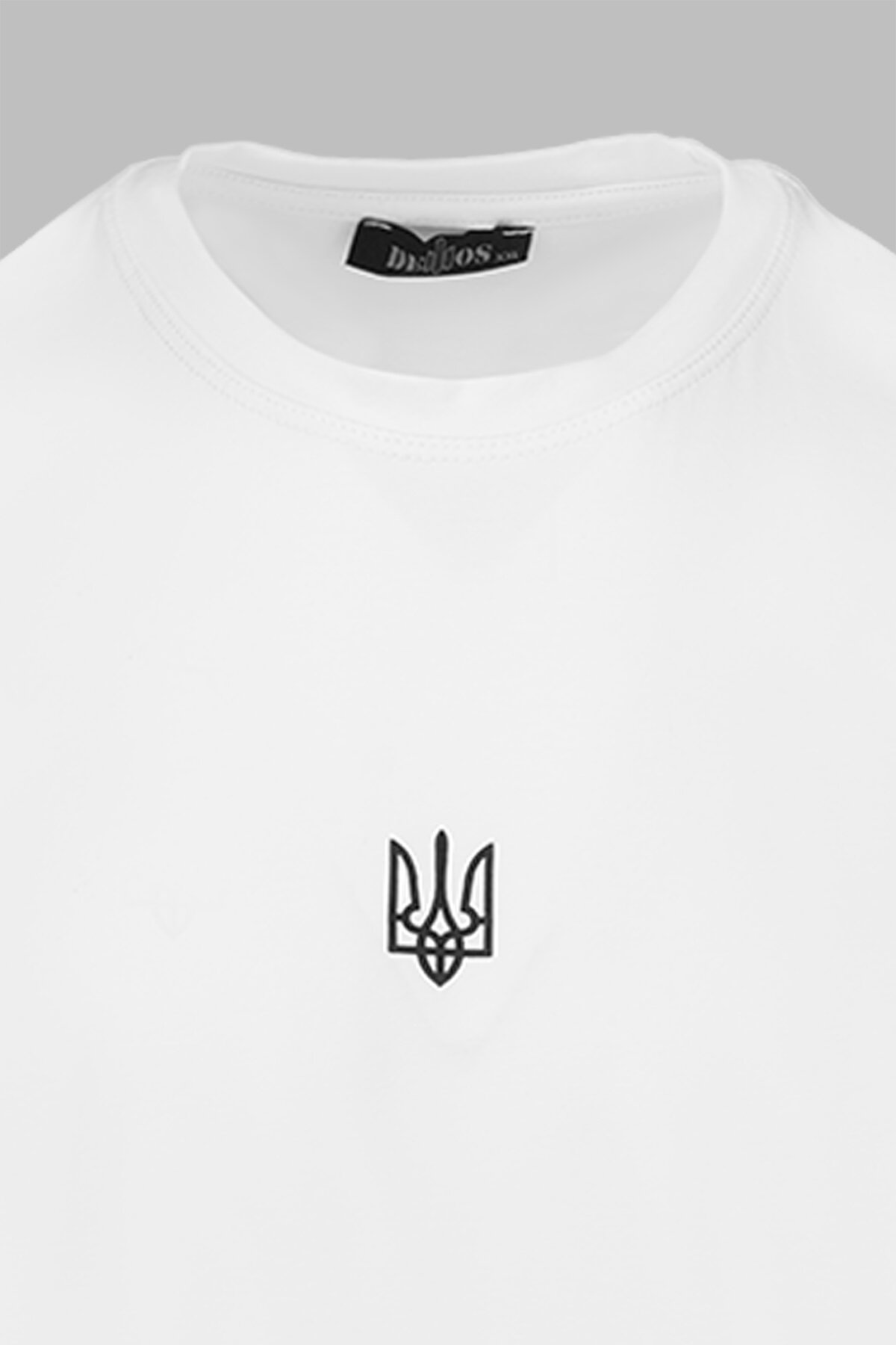 Футболка з принтом чоловіча Demos DMS-010 2XL Білий (2000989091882S)  Фото №6