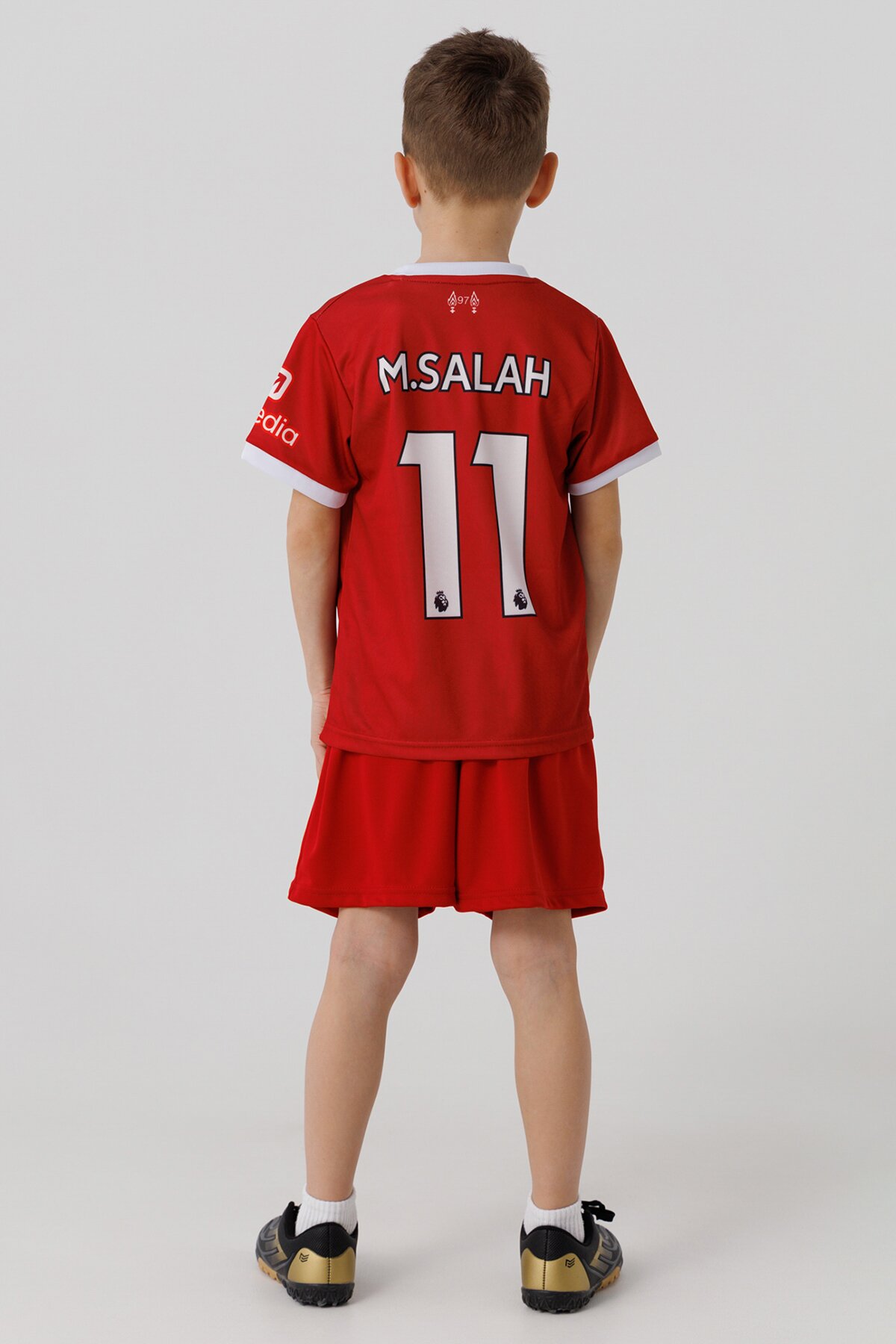 Футбольная форма для мальчика BLD ЛИВЕРПУЛЬ SALAH 110 см Красный (2000904755417A)  Фото №1
