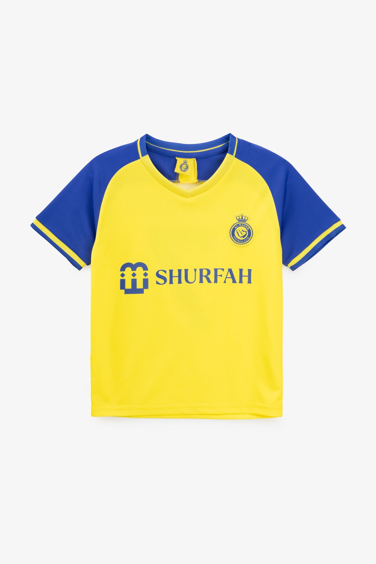 Футбольная форма для мальчика BLD AL NASSR RONALDO 110 см Сине-желтый  Фото №6