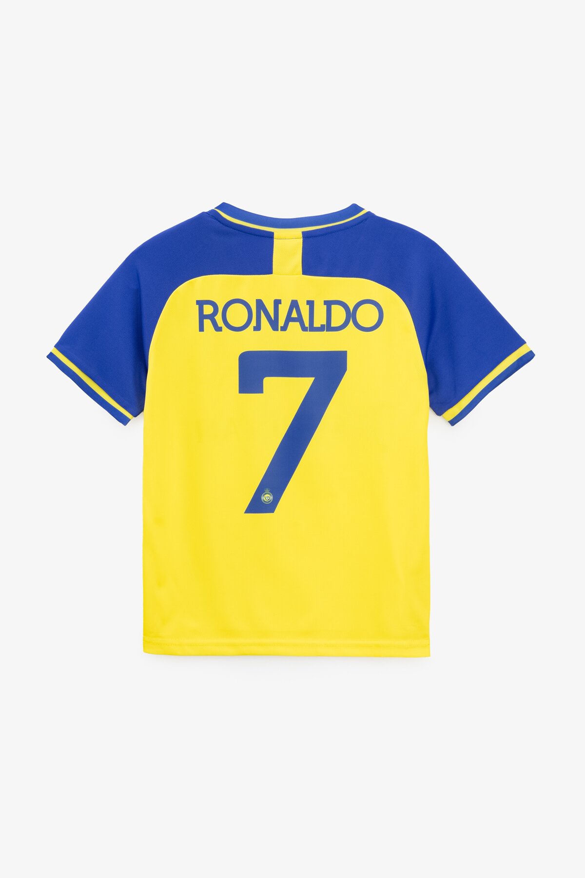 Футбольная форма для мальчика BLD AL NASSR RONALDO 110 см Сине-желтый  Фото №8
