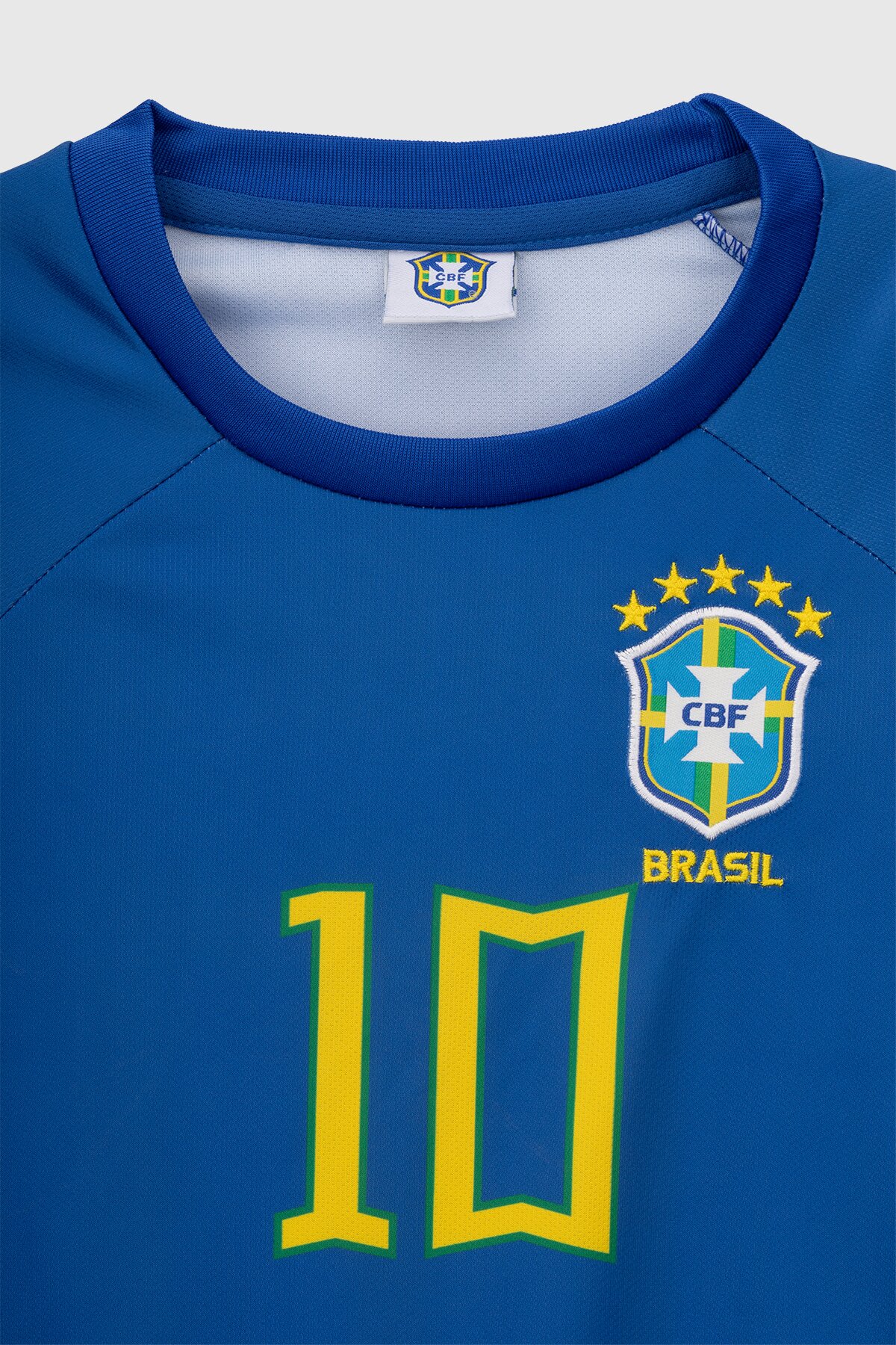 Футбольная форма для мальчика BLD БРАЗИЛИЯ NEYMAR 110 см Синий (2000990366771A)  Фото №9