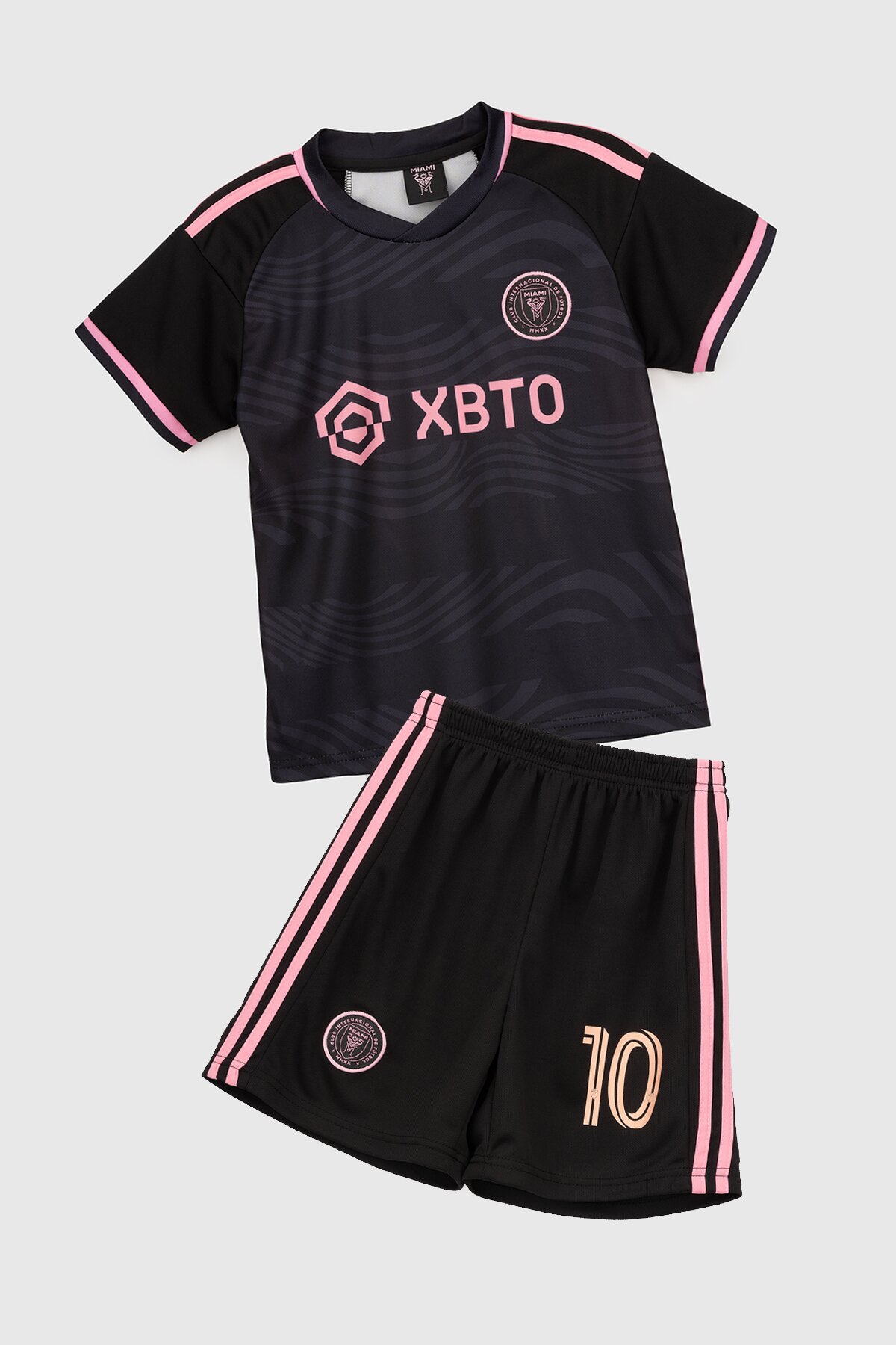 Футбольна форма для хлопчика BLD INTER MESSI 110 см Чорний  Фото №7