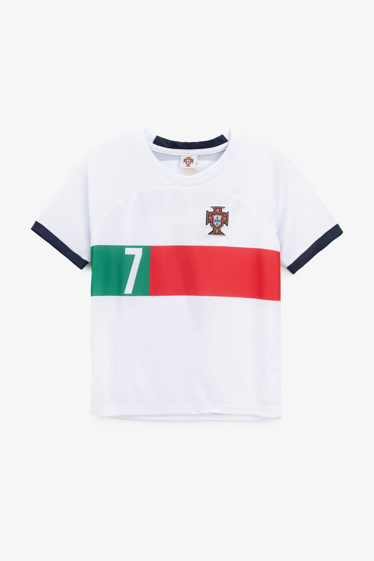 Футбольная форма для мальчика BLD ПОРТУГАЛИЯ RONALDO 152 см Белый  Фото №6