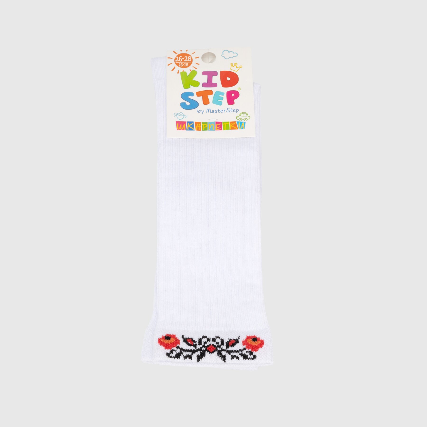 Гольфи для дiвчинки Master Step 4051 20-22 Білий (2000989949787A)  Фото №1
