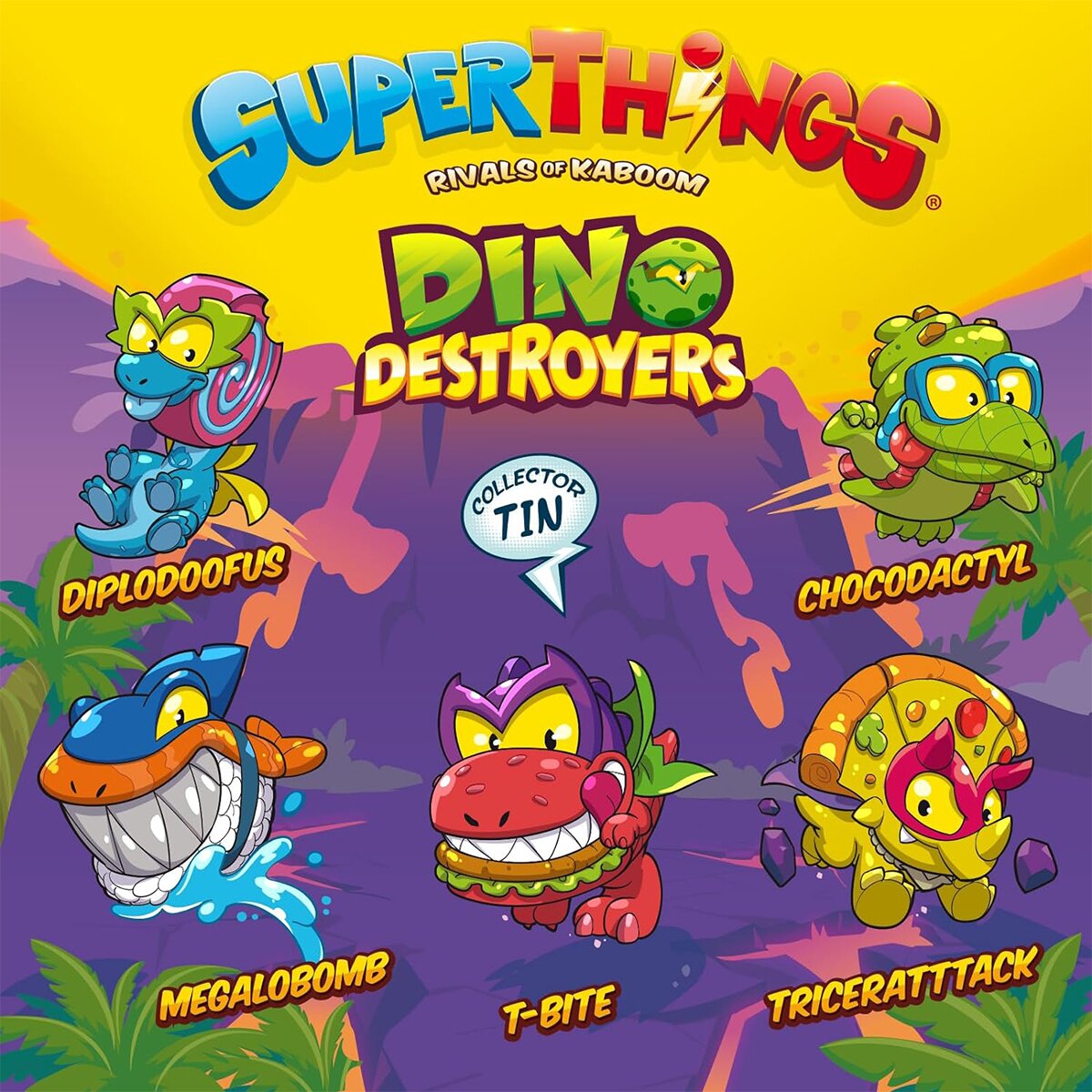 Игровой набор S ДИНО РАЗРУШИТЕЛИ SuperThings PSTSD48TIN60 (8431618026342)  Фото №3