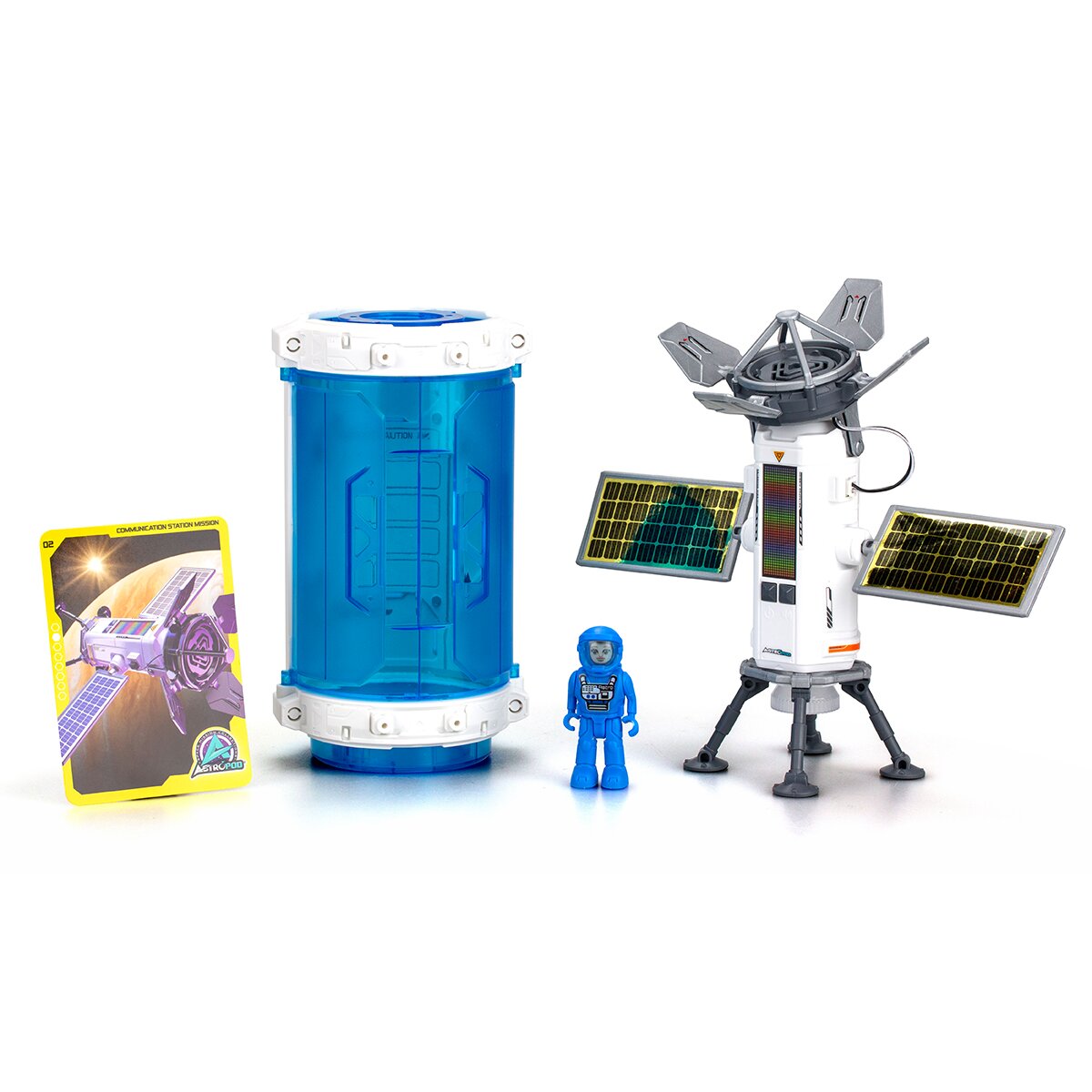 Игровой набор с фигуркой - Миссия &quot;Построй станцию связи&quot; ASTROPOD 80333 Разноцветный (4891813803331)  Фото №0