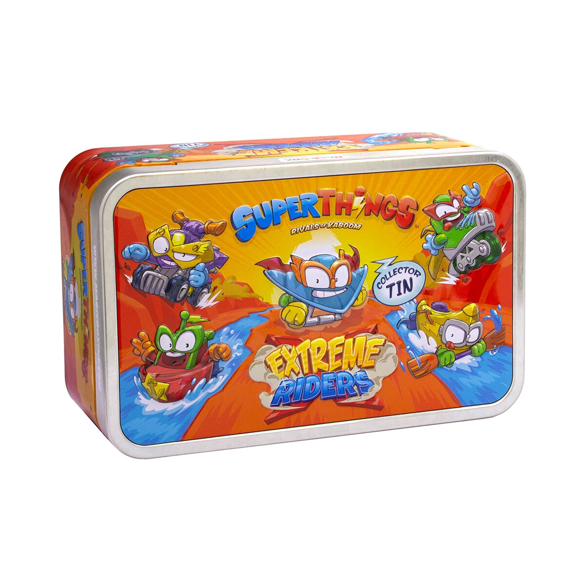 Игровой набор серии &quot;Rivals of Kaboom&quot; - ЭКСТРЕМАЛЬНЫЕ ГОНЩИКИ SuperThings PSTSD48TIN40 (8431618020005)  Фото №1