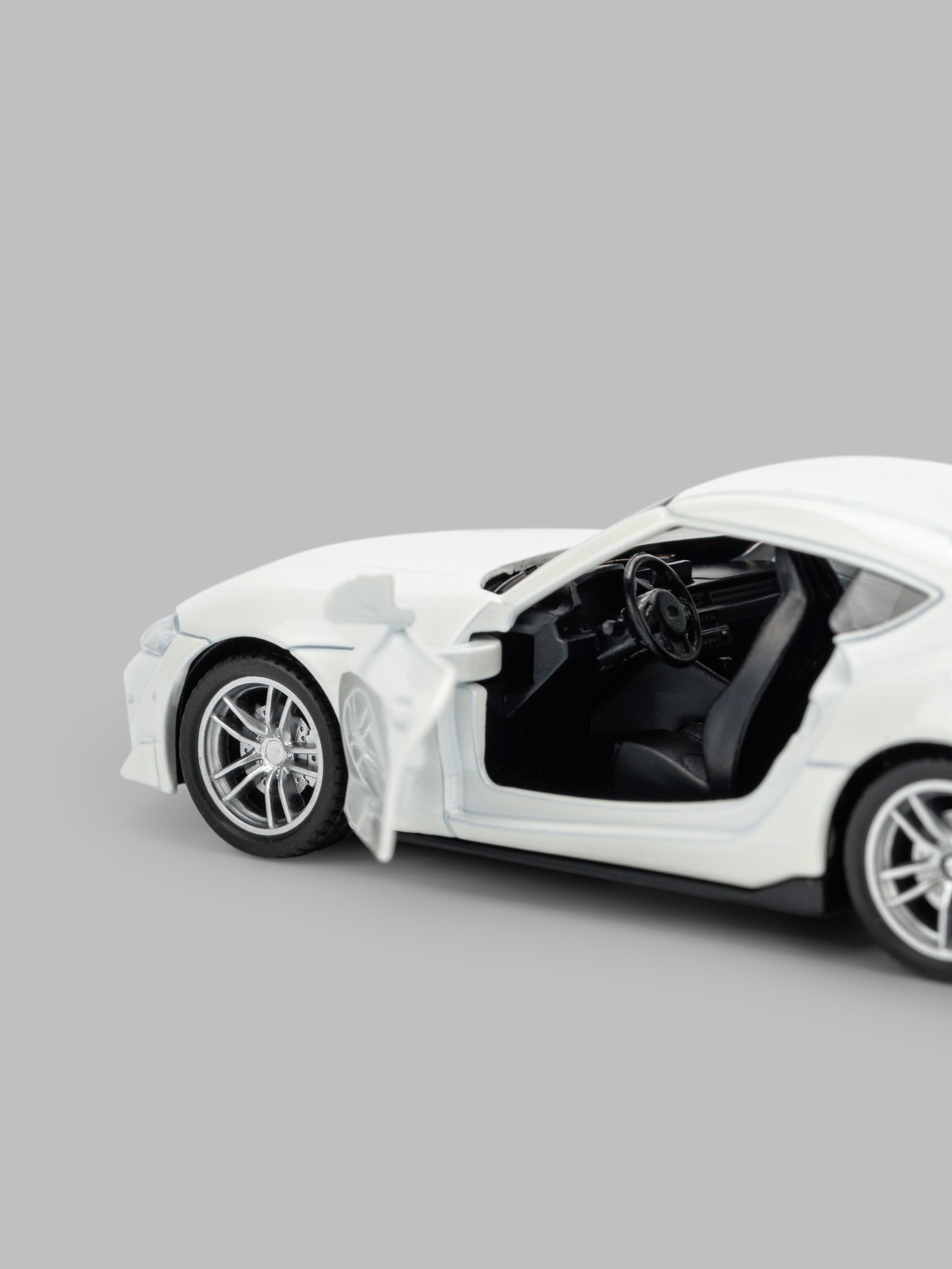 Игрушка Машина Alfa Romeo Toyota GR Supra АВТОПРОМ 4357 Белый (2000990596277)  Фото №3
