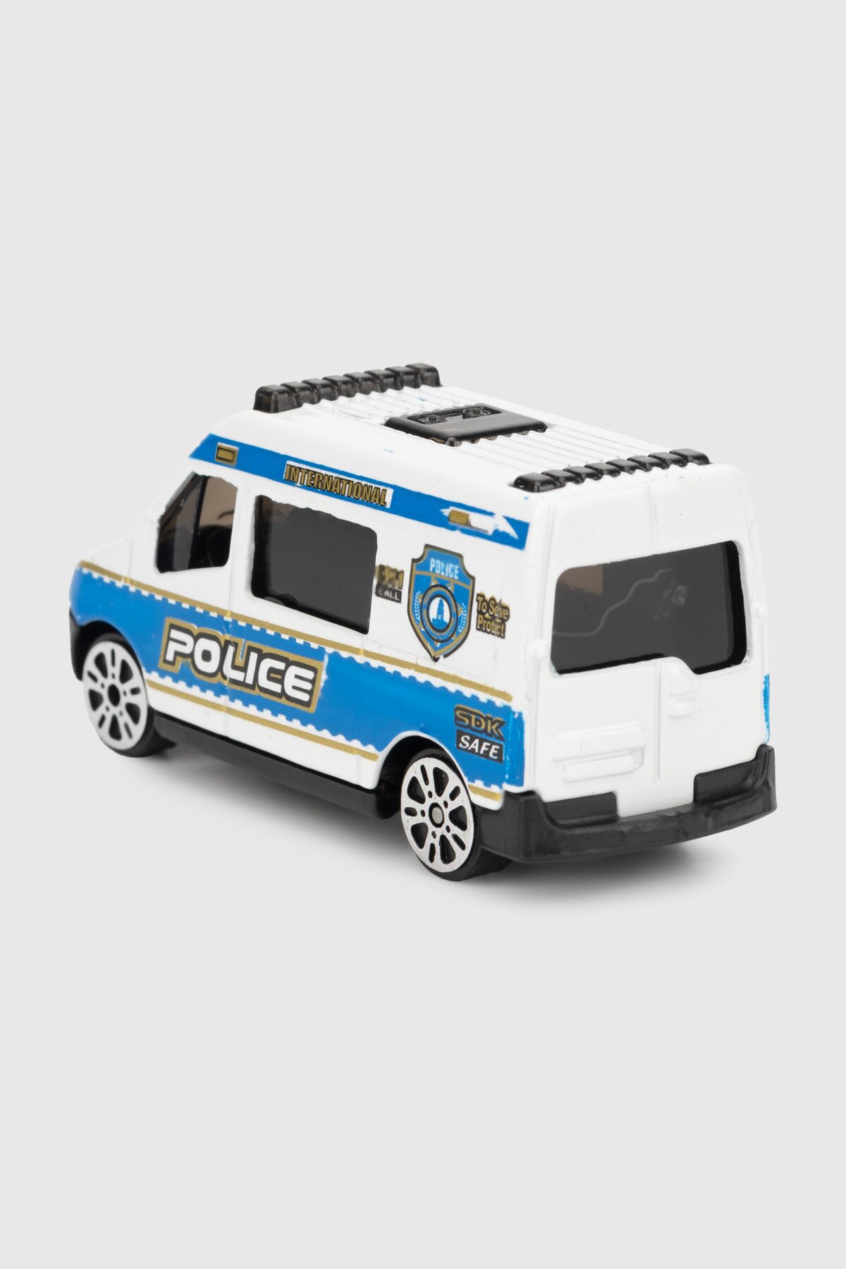 Игрушка машина ФУРГОН АВТОПРОМ 7627A Белый (6965235650410)  Фото №1