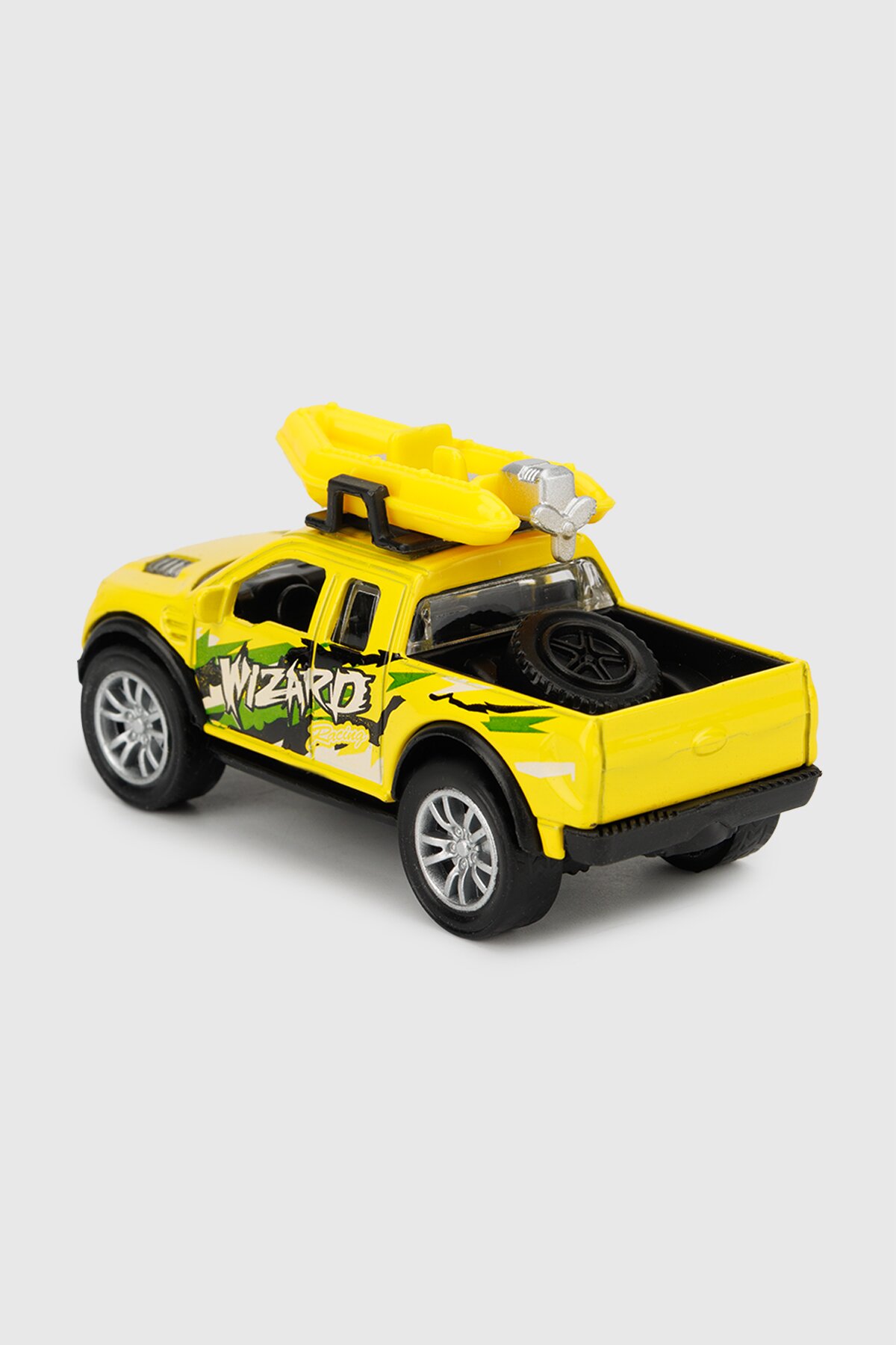 Игрушка машина Внедорожник с лодкой АВТОПРОМ AP7435 Желтый (2000990643056)  Фото №1