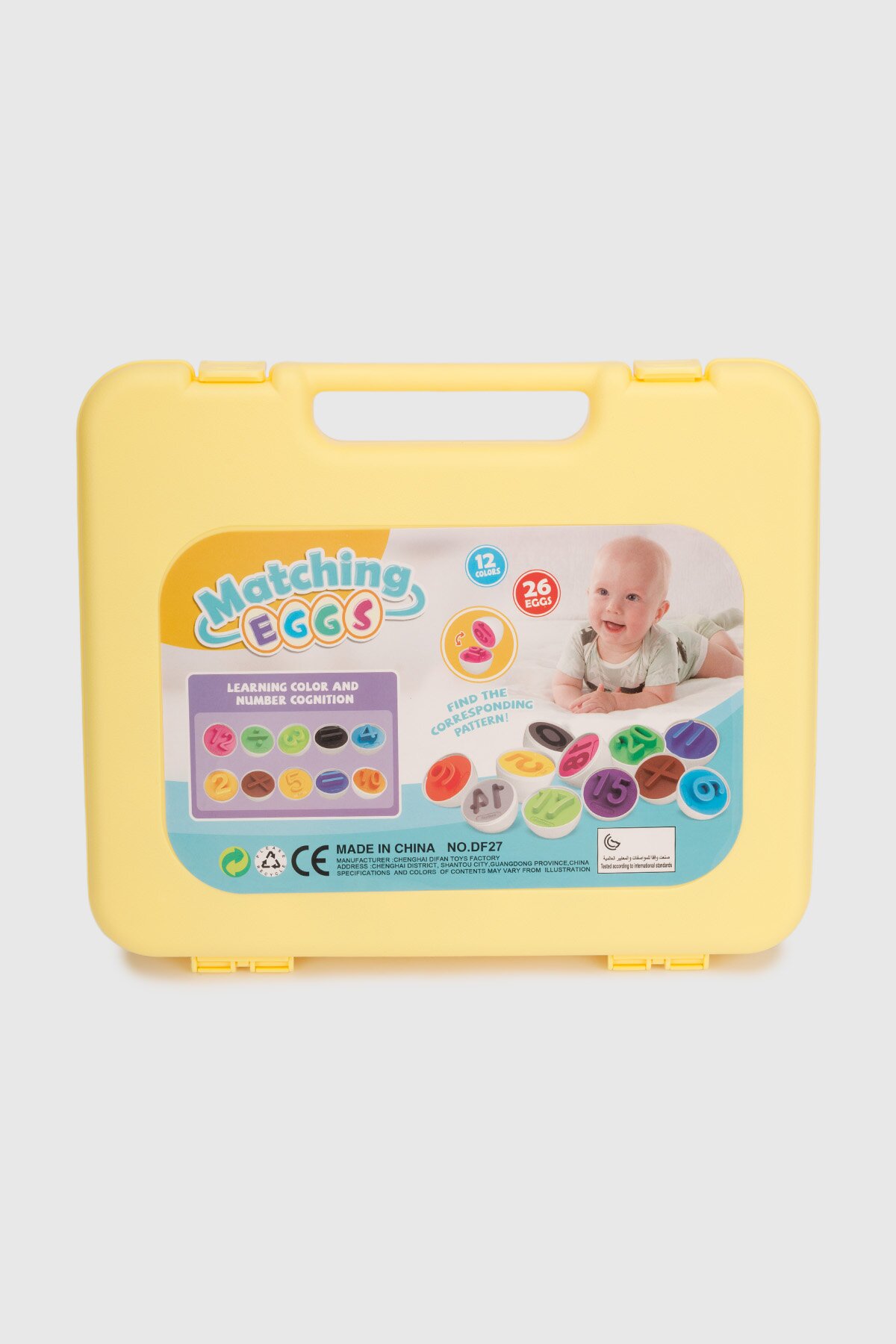 Яйця Монтессорі 24 Number + Symbol Matching Eggs DF-27/SM412483 Різнокольоровий (2000990734860)  Фото №3
