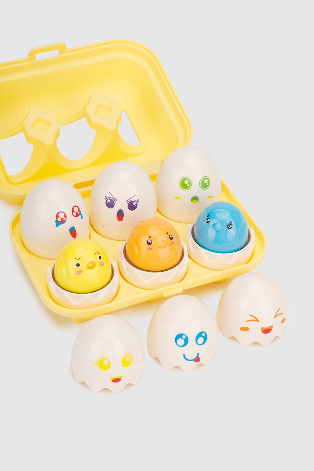 Яйця Монтессорі Color Matching Eggs SM457547 Різнокольоровий (2000990734822)  Фото №3