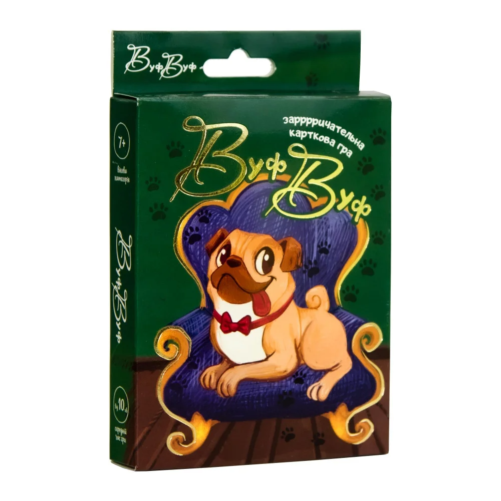 Карточная игра 30955 (укр) &quot;Вуф Вуф&quot;, в кор-ке 14-9,3-2,2 см (2000904755585)  Фото №0