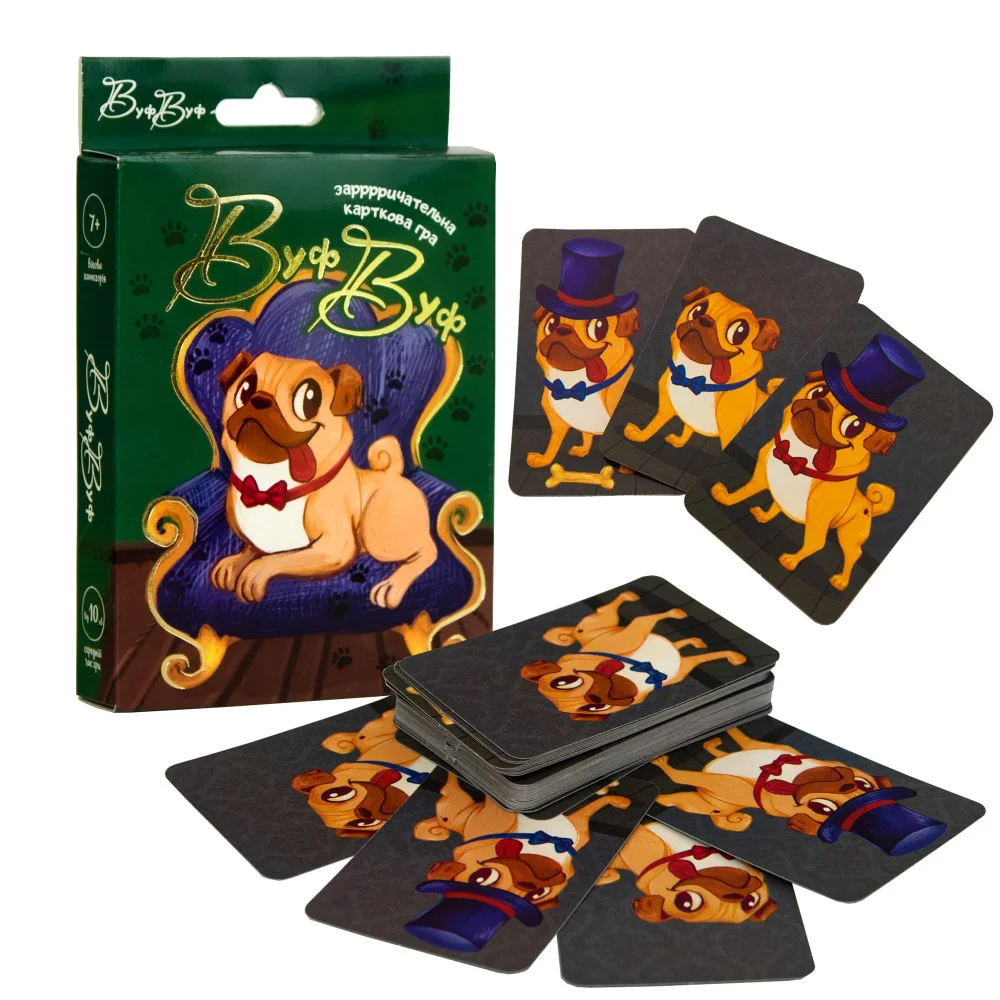 Карточная игра 30955 (укр) &quot;Вуф Вуф&quot;, в кор-ке 14-9,3-2,2 см (2000904755585)  Фото №1
