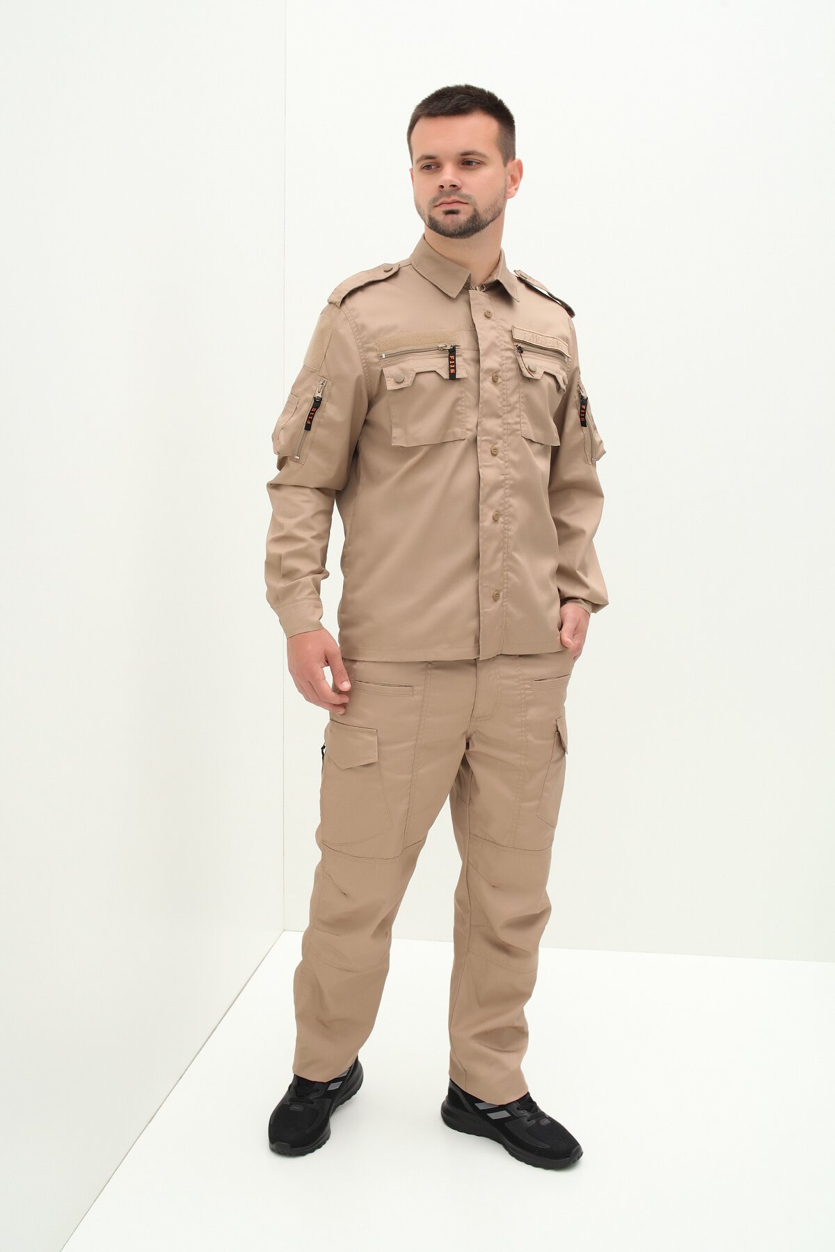 Китель тактический military, Бежевый L КТМ-1 MU (2000989157403A)  Фото №2