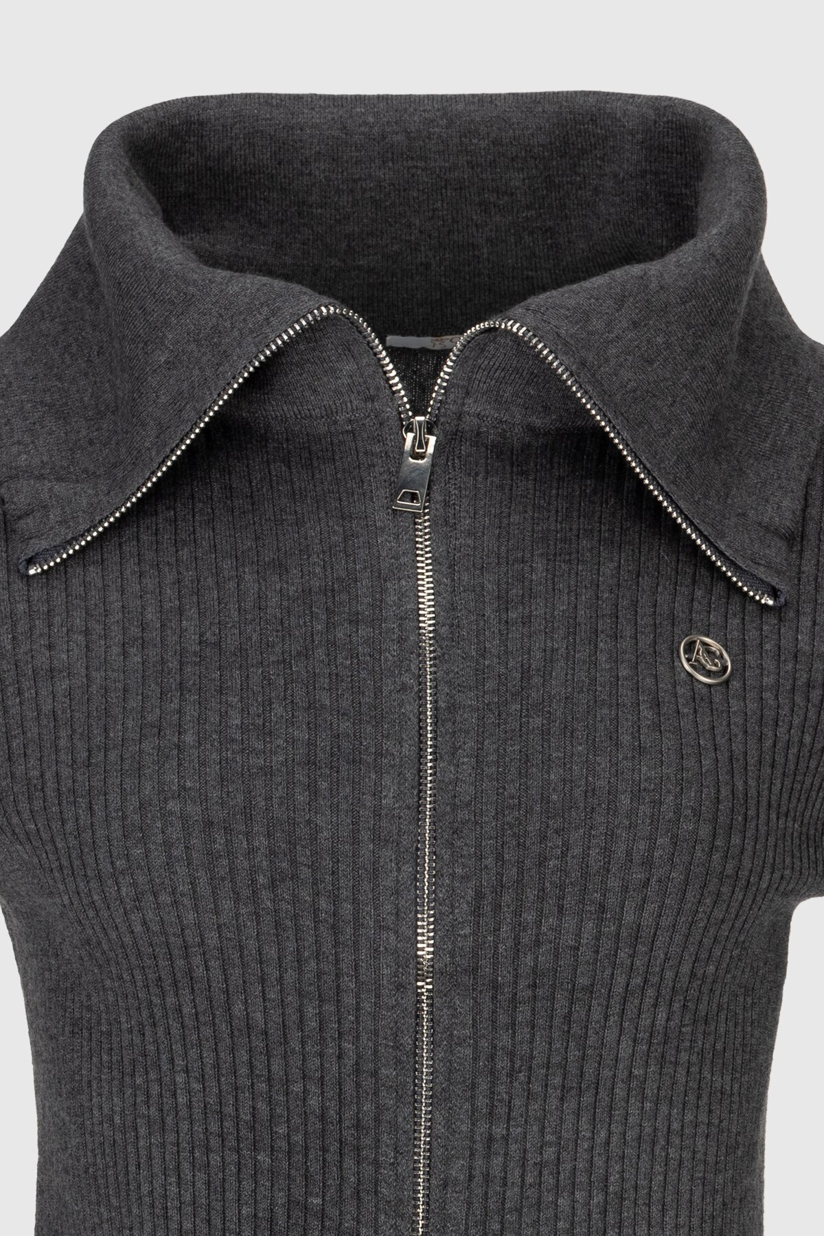 Кофта однотонная женская On me 2010 One Size Графитовый (2000990337528D)  Фото №11