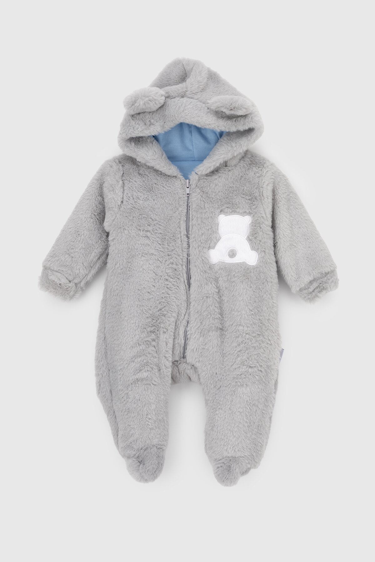 Комбинезон малявка Mini Papi 8208 Сірий (2000990095619W)  Фото №2