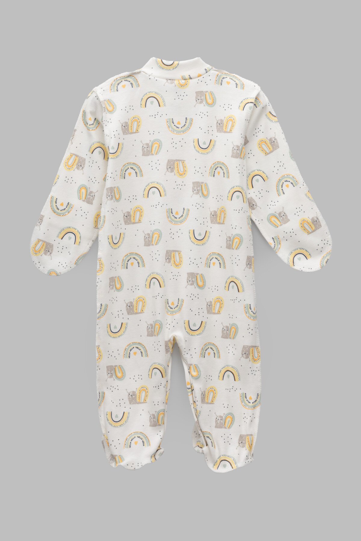Комбинезон детский Baby Life 913 68 см Белый (2000990740700A)  Фото №4