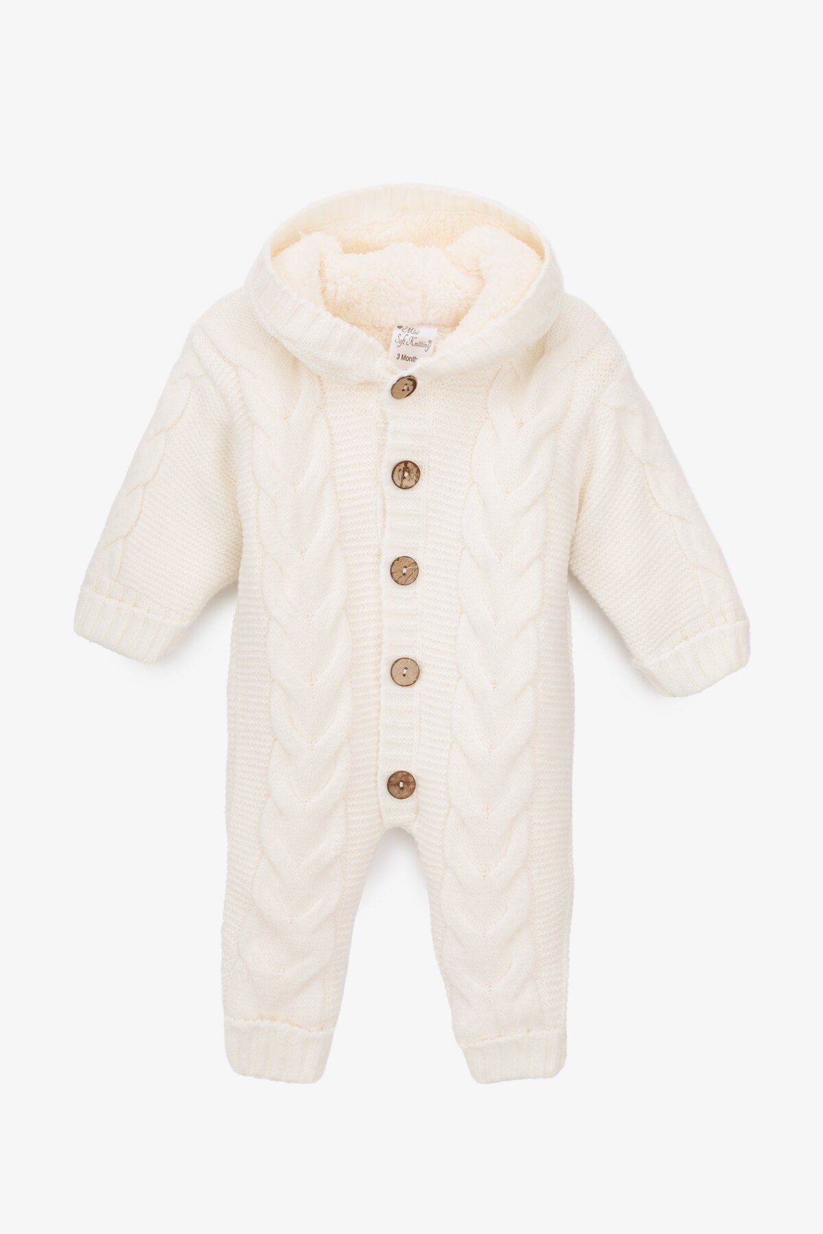 Комбинезон детский Baby Show 852 68 см Молочный  Фото №0