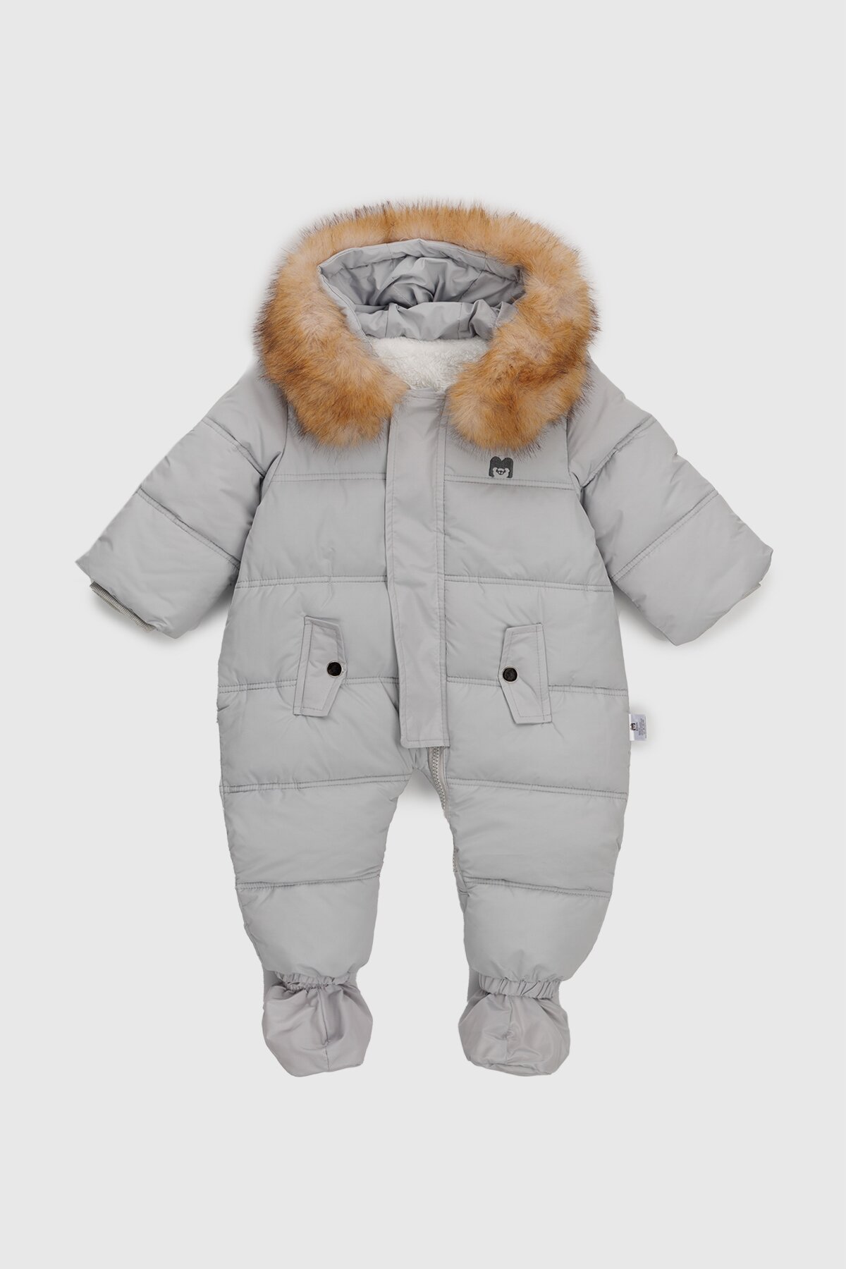 Комбинезон детский Snowgenius 190719 68 см Серый (2000990677792W)  Фото №0