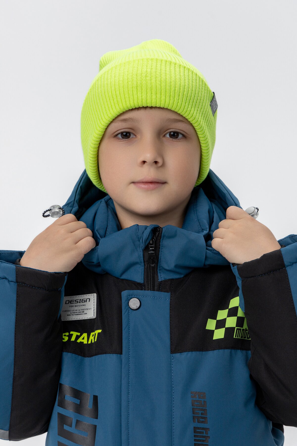 Комбинезон для мальчика Snowgenius H20-011 128 см Темно-синий (2000989628170W)  Фото №3
