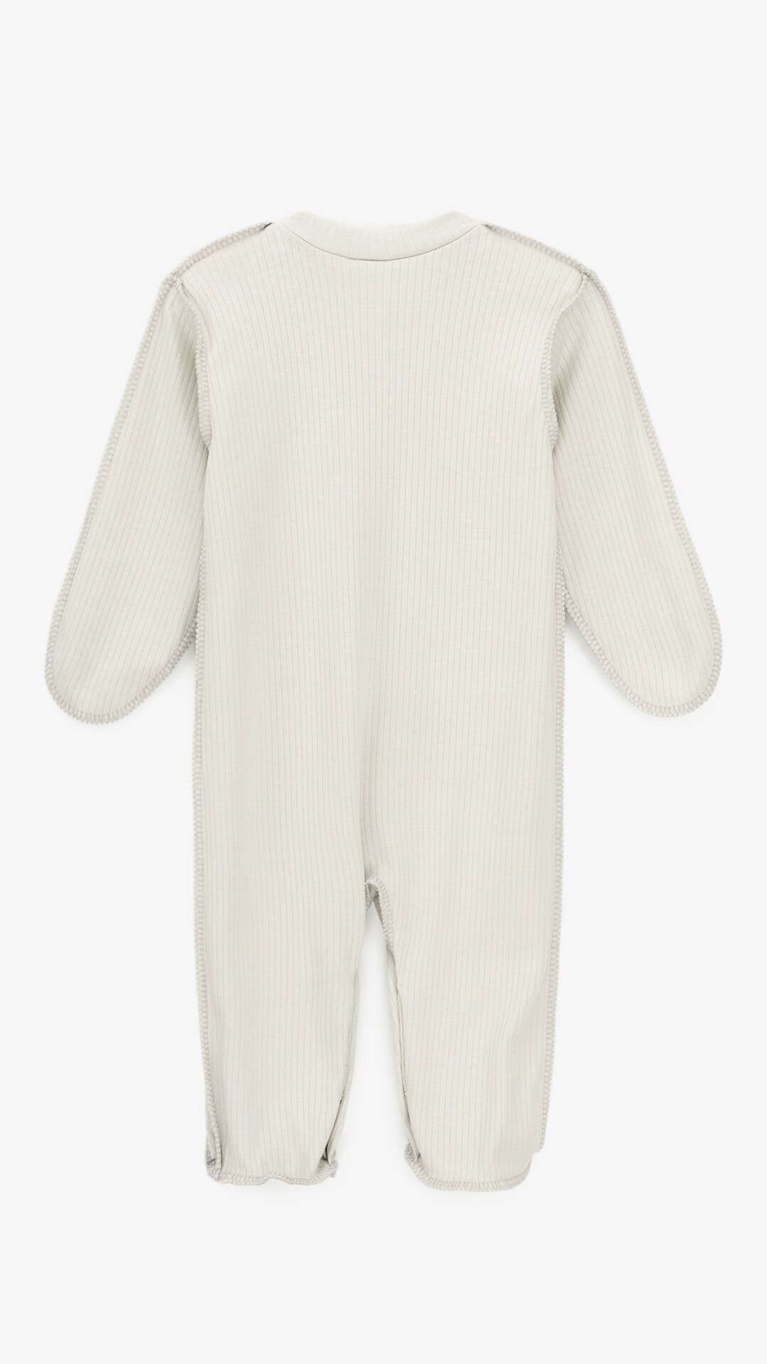 Комбінезон для малюків Baby Life Р-913 50 см Сірий  Фото №4
