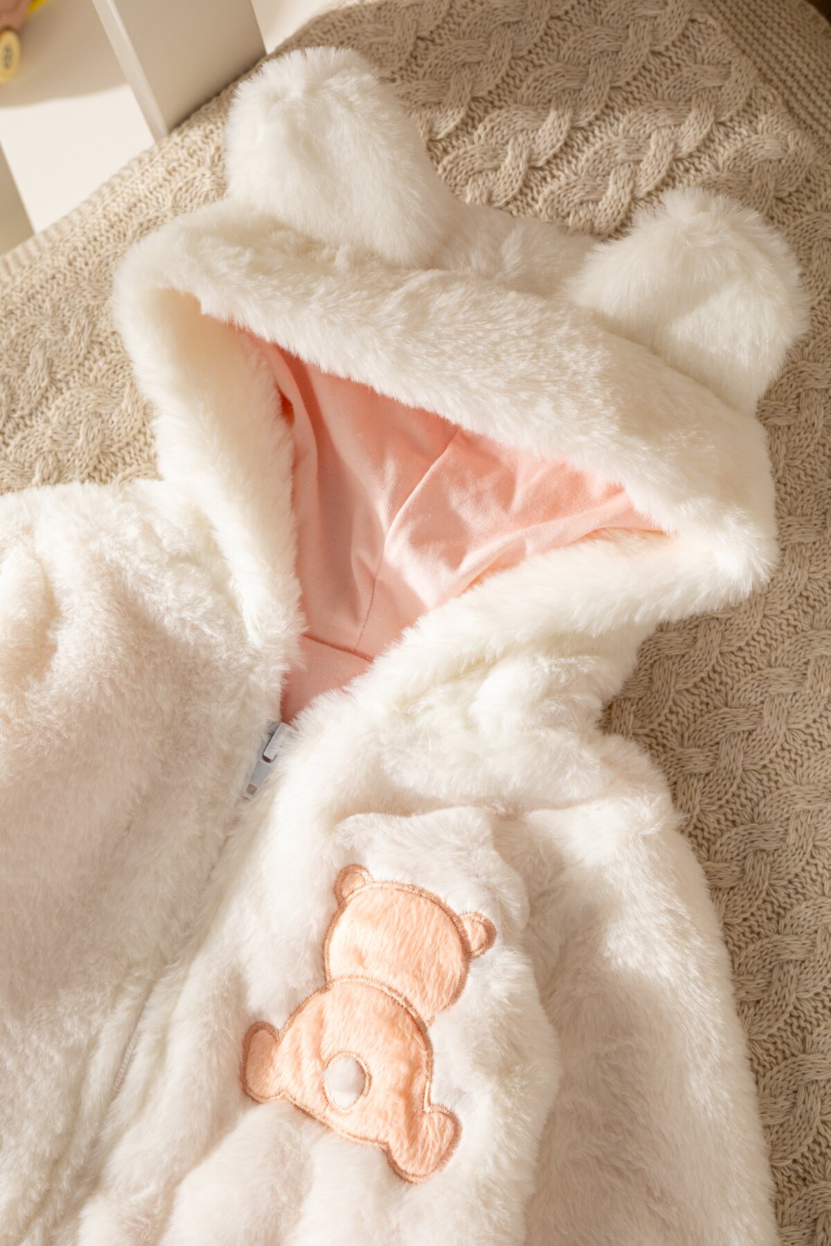 Комбинезон малявка Mini Papi 8208 Молочный (2000990095589W)  Фото №1