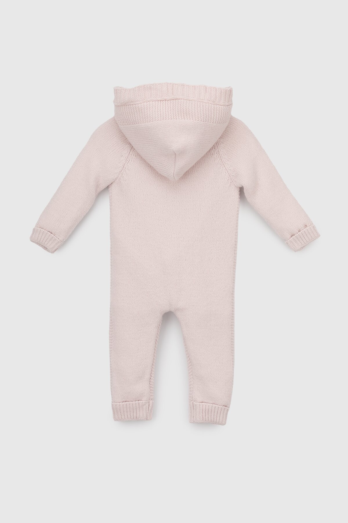 Комбинезон Unisex вязка дитячий Mini Papi 21006 Пудровий (2000990101198D)  Фото №7