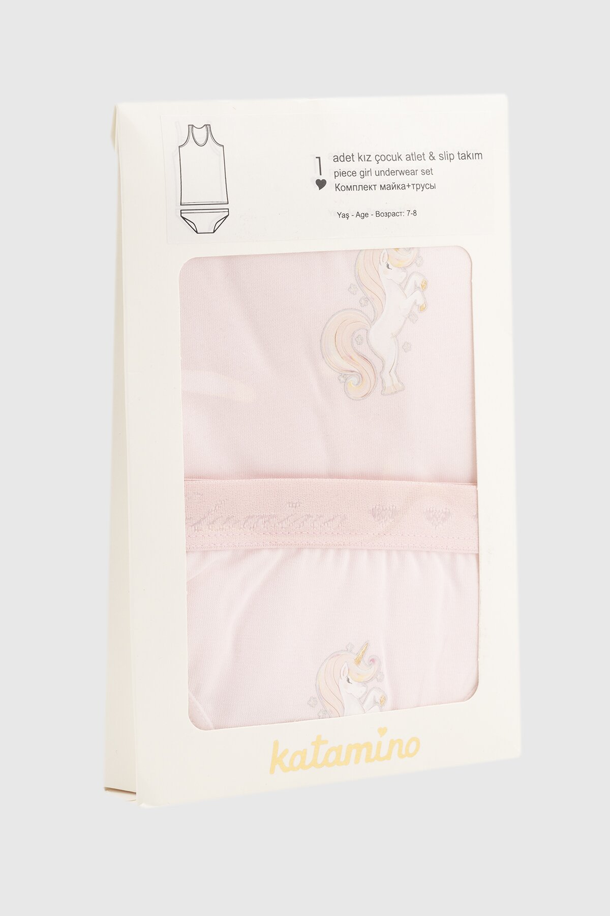 Комплект білизни для дівчинки Katomino K128387 80-92 см Рожевий (2000990444851A)  Фото №9