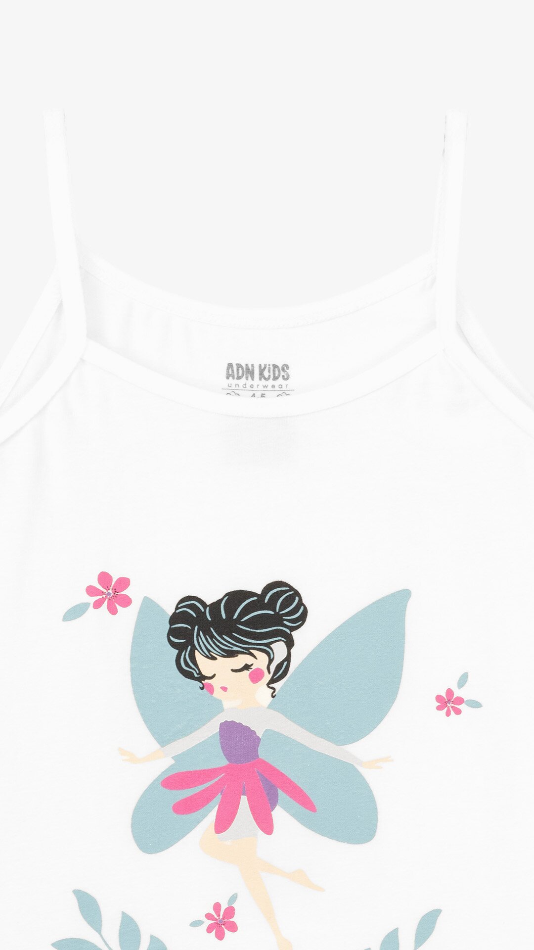 Комплект майка+трусики для девочки ADN Kids 8630 2-3 года Белый  Фото №2