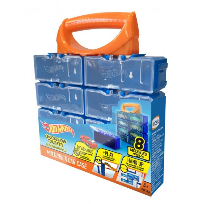 Контейнер на 8 машинок Hot Wheels HWCC8A Разноцветный (4893825027064)  Фото №1