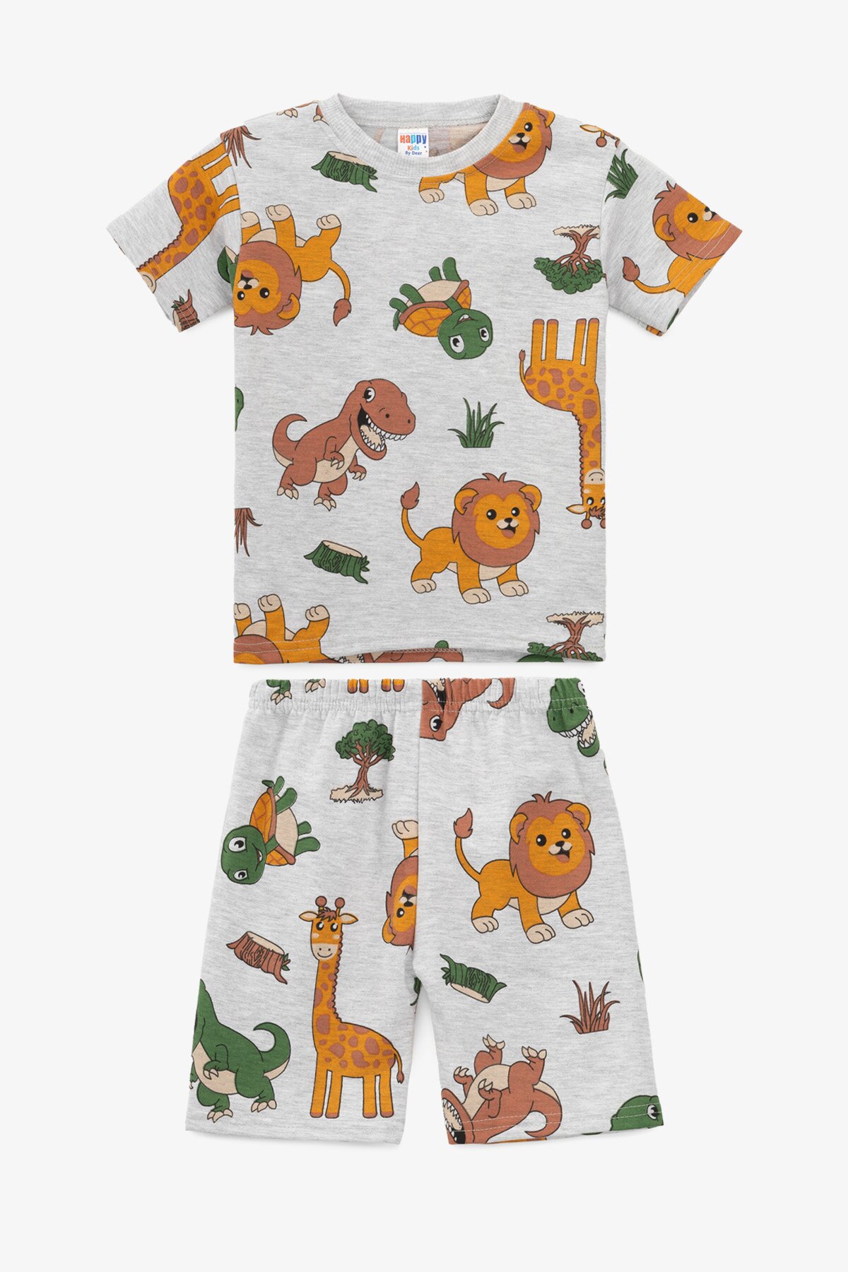 Костюм футболка+шорты для мальчика Happy Kids 255 104 см Серый  Фото №0