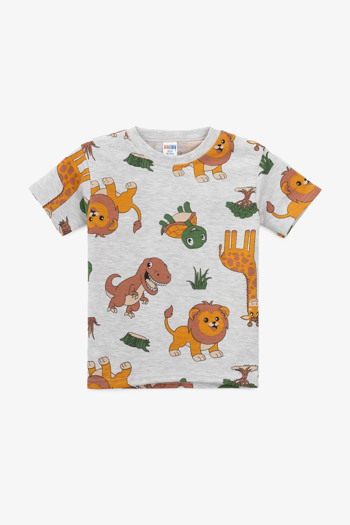 Костюм футболка+шорты для мальчика Happy Kids 255 104 см Серый  Фото №1