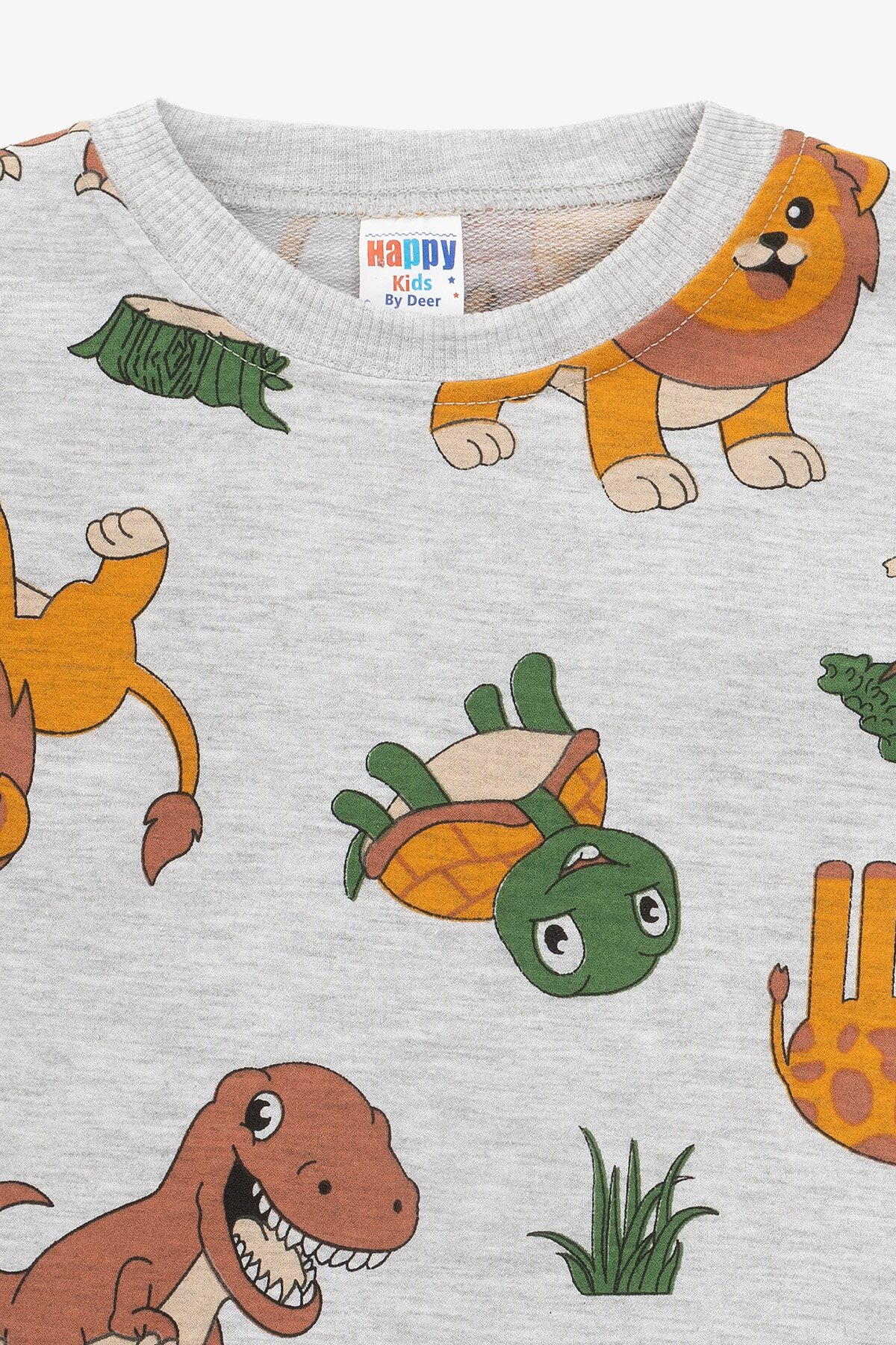 Костюм футболка+шорты для мальчика Happy Kids 255 104 см Серый  Фото №2