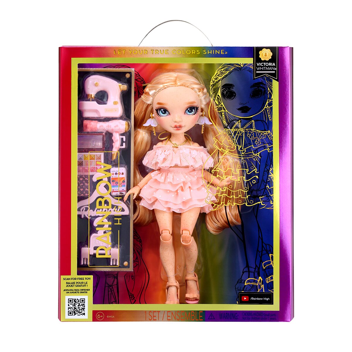 Лялька RAINBOW HIGH S23 – ВІКТОРІЯ ВАЙТМЕН з аксесуарами 583134 Різнокольоровий (6900007318976)  Фото №6