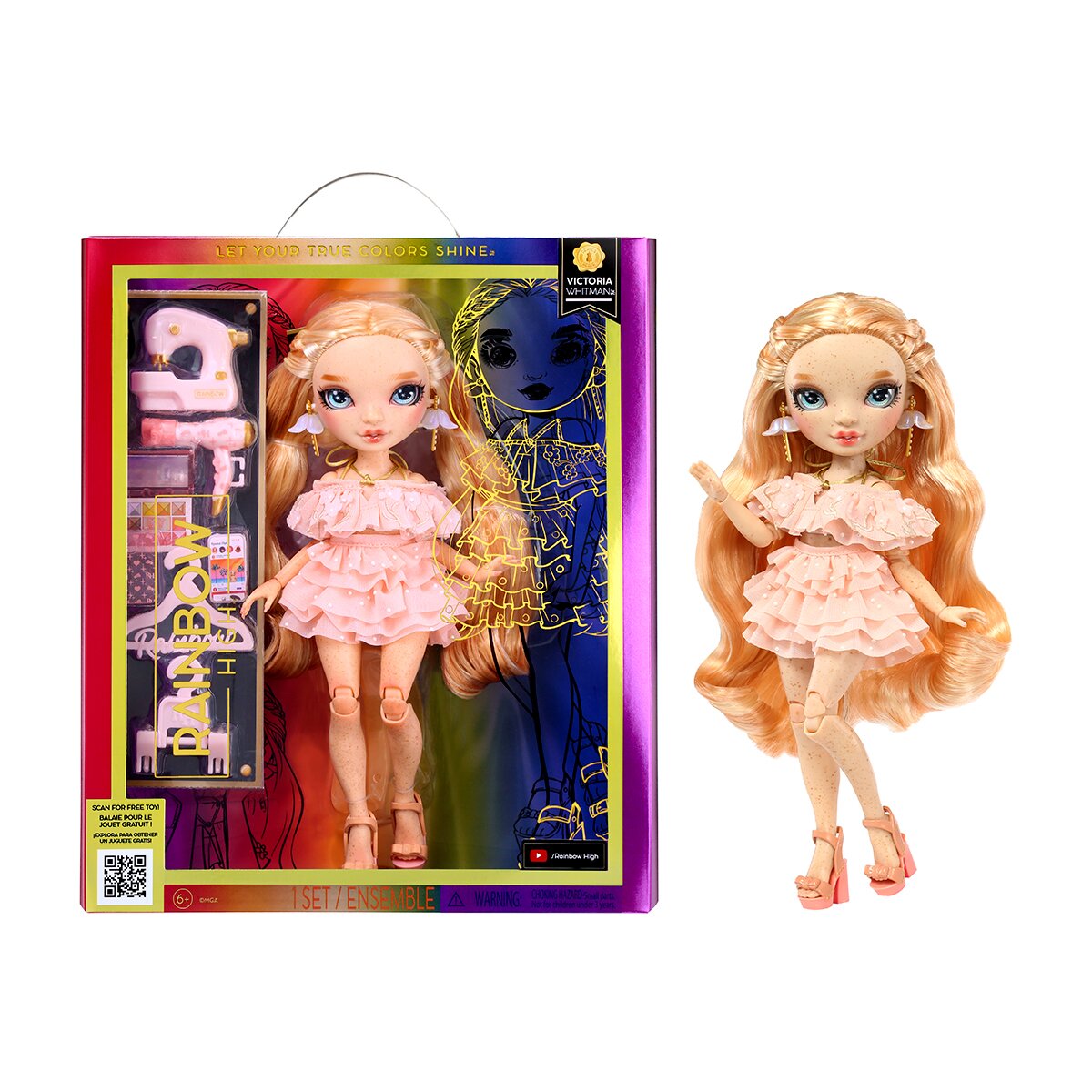 Лялька RAINBOW HIGH S23 – ВІКТОРІЯ ВАЙТМЕН з аксесуарами 583134 Різнокольоровий (6900007318976)  Фото №0