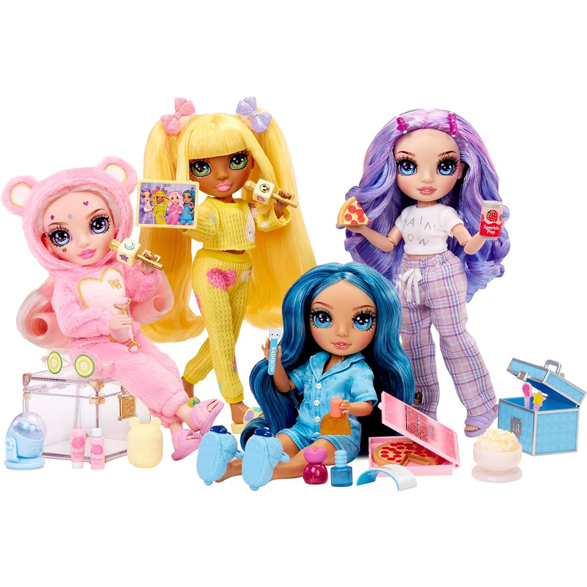 Лялька RAINBOW HIGH серії &quot;Junior High PJ Party&quot; - ВІОЛЕТТА з аксесуарами 503705 Різнокольоровий (6900007419932)  Фото №5