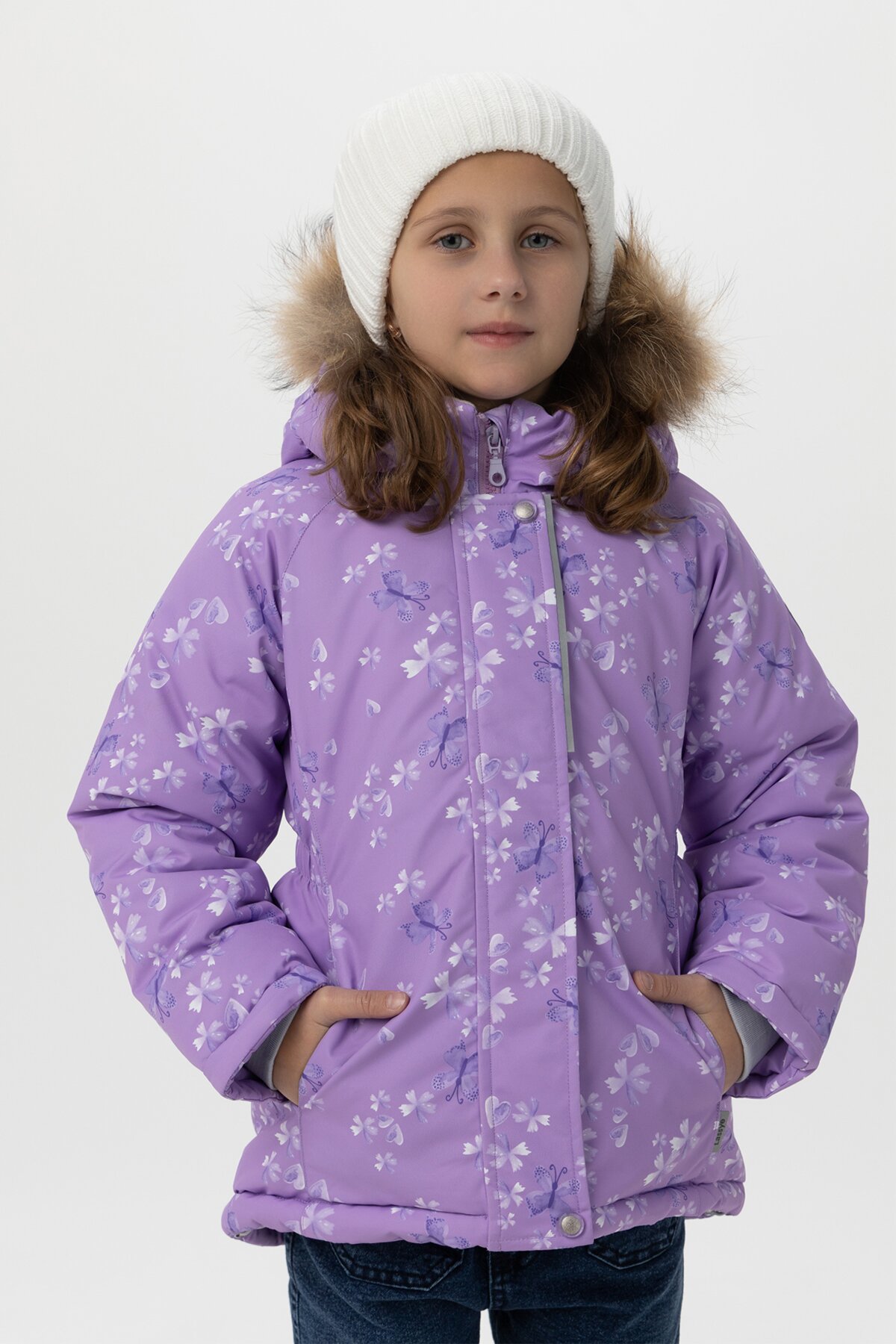Куртка для дівчинки Snowgenius H23-062 92 см Бузковий (2000989629078W)  Фото №0