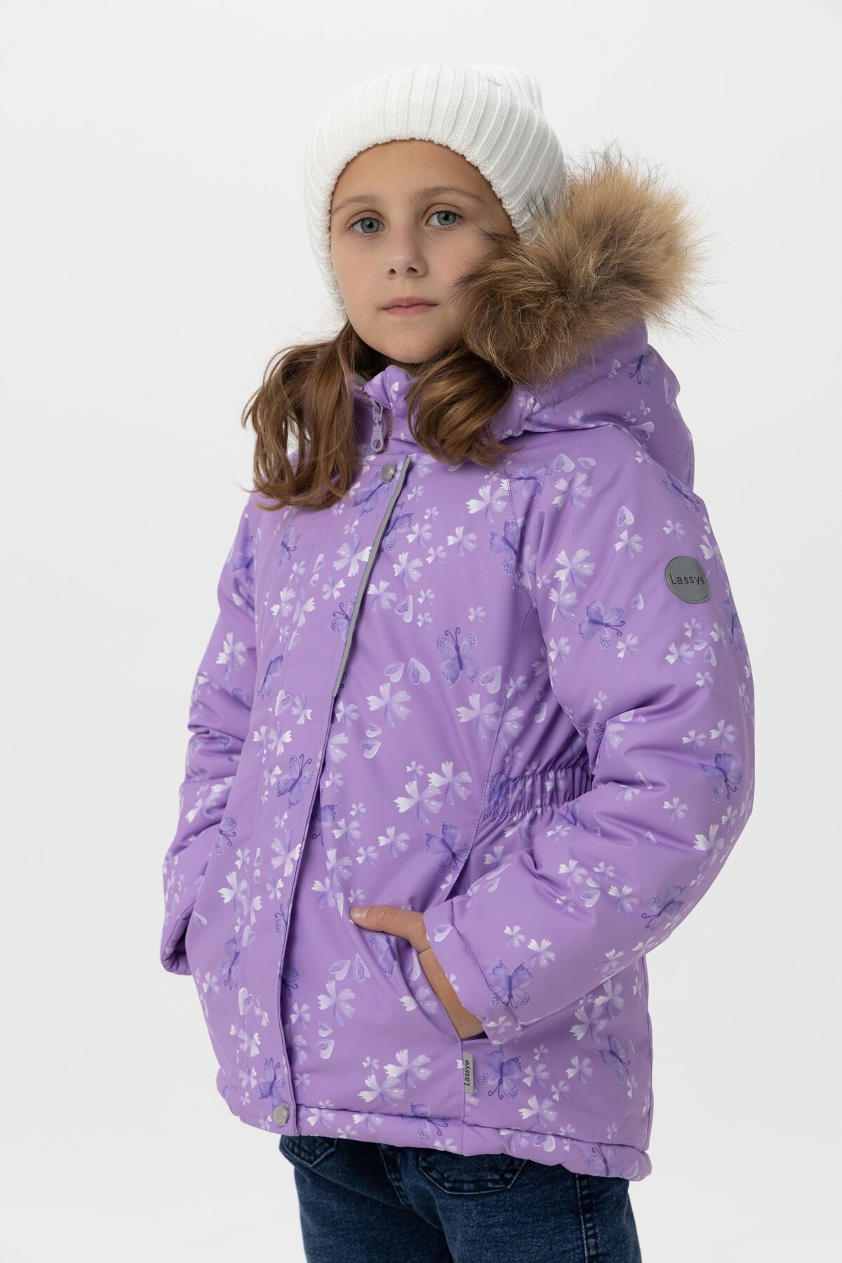 Куртка для дівчинки Snowgenius H23-062 92 см Бузковий (2000989629078W)  Фото №2