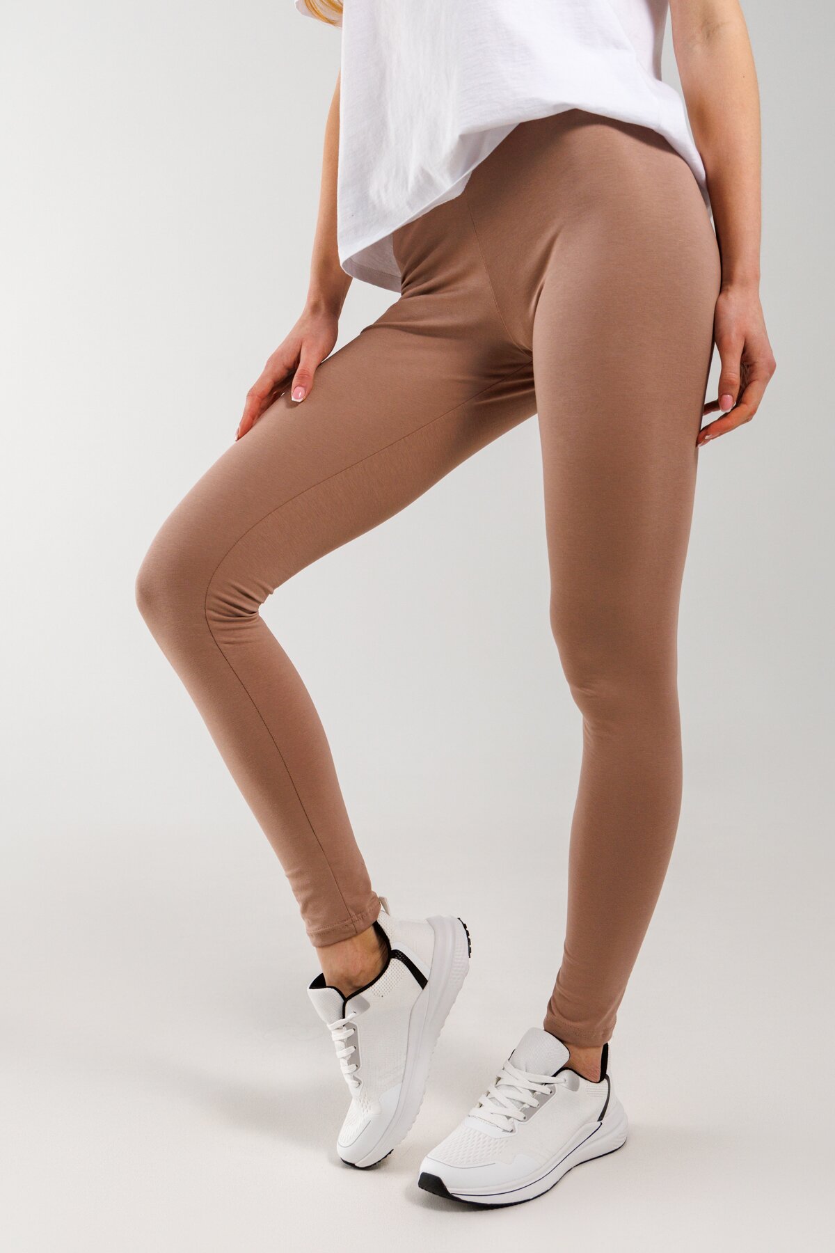 Лосини однотонні жіночі LAWA WBC02306 XS Мокко  Фото №0