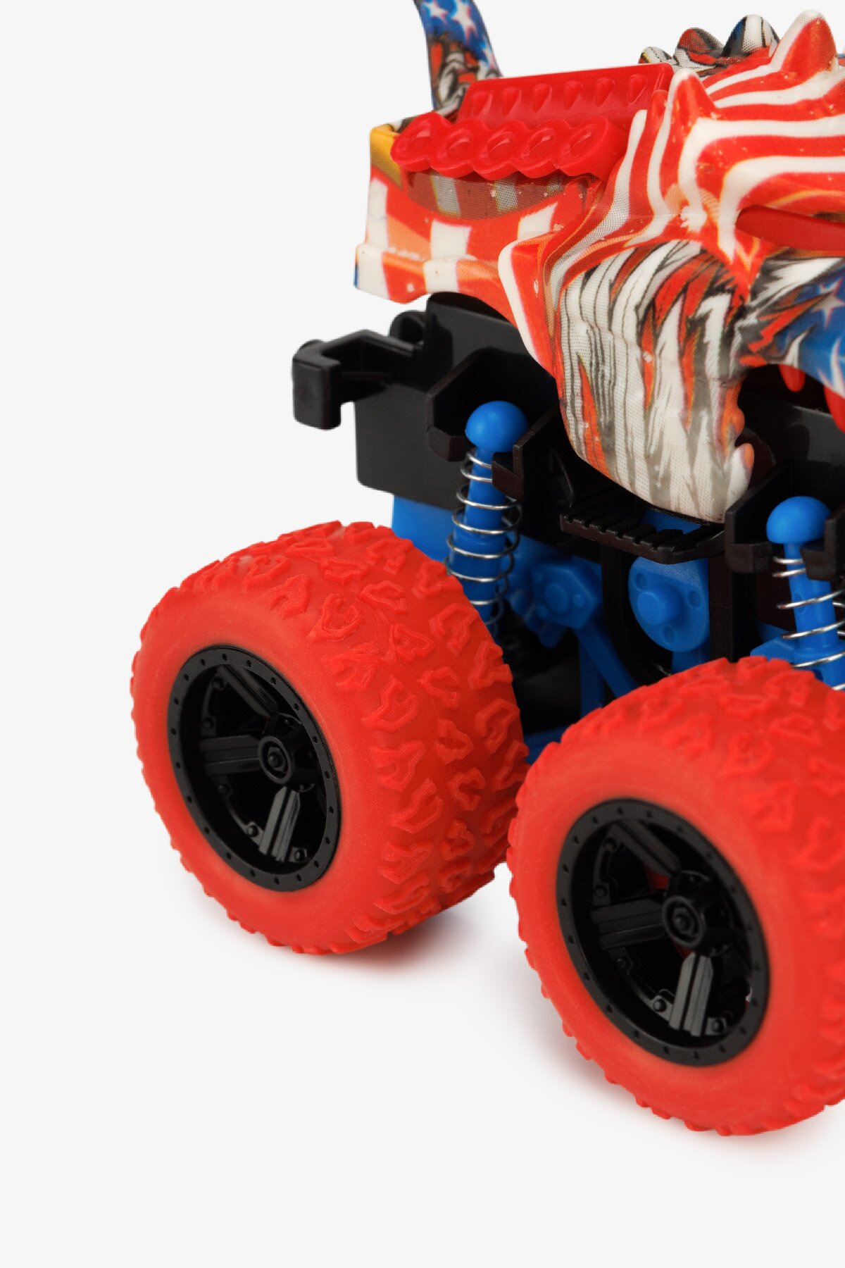 Машина-перевертыш инерционный MCGODIA TOYS D400-30-TY Красный  Фото №2