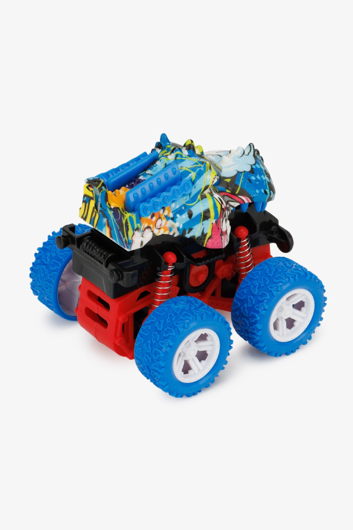 Машина-перевертыш инерционный MCGODIA TOYS D400-30-TY Синий  Фото №1
