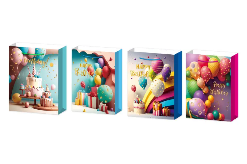 Пакет паперовий Air balloons 760264ML Синій