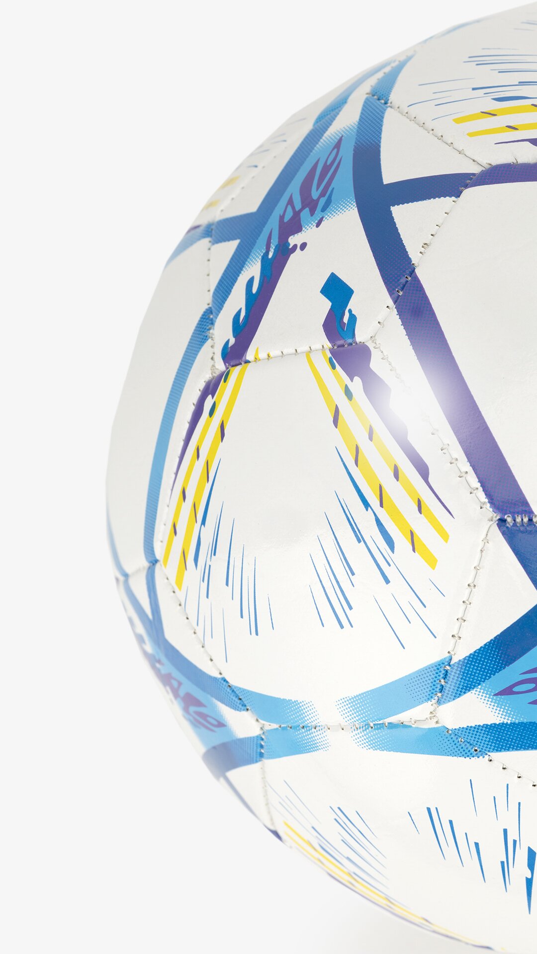 М&#039;яч футбольний №5 TK Sport C70145 Фіолетовий  Фото №1