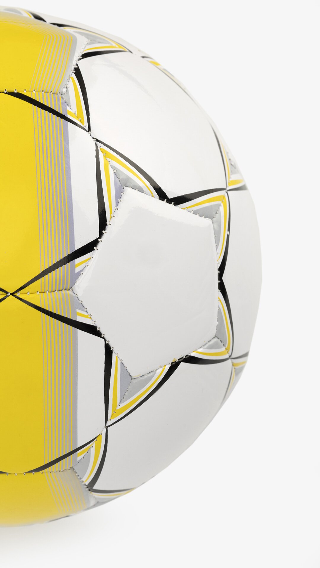 М&#039;яч футбольний №5 TK Sport C70290 Жовтий  Фото №1