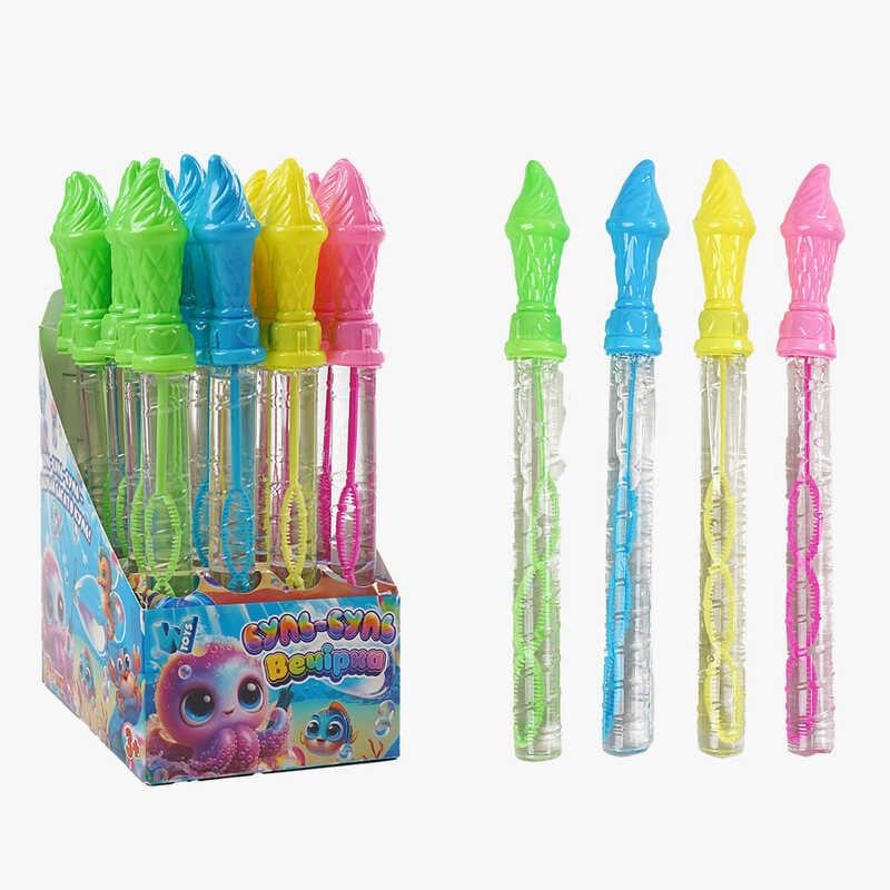 Мильні бульбашки &quot;Ріжок морозива&quot; WToys TC30293 Салатовий  Фото №1